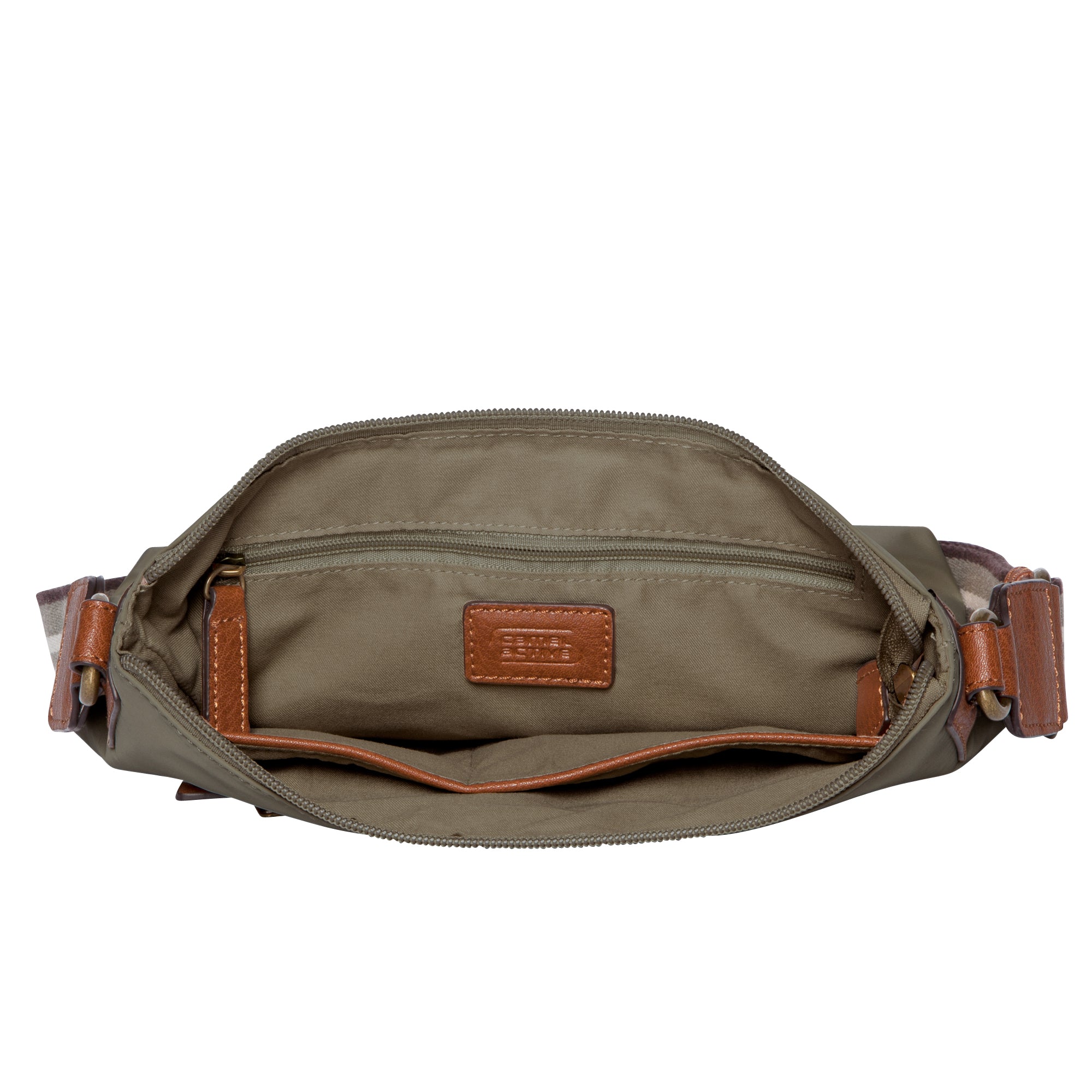 camel active Bari Umhängetasche L, Khaki – Ansicht 4