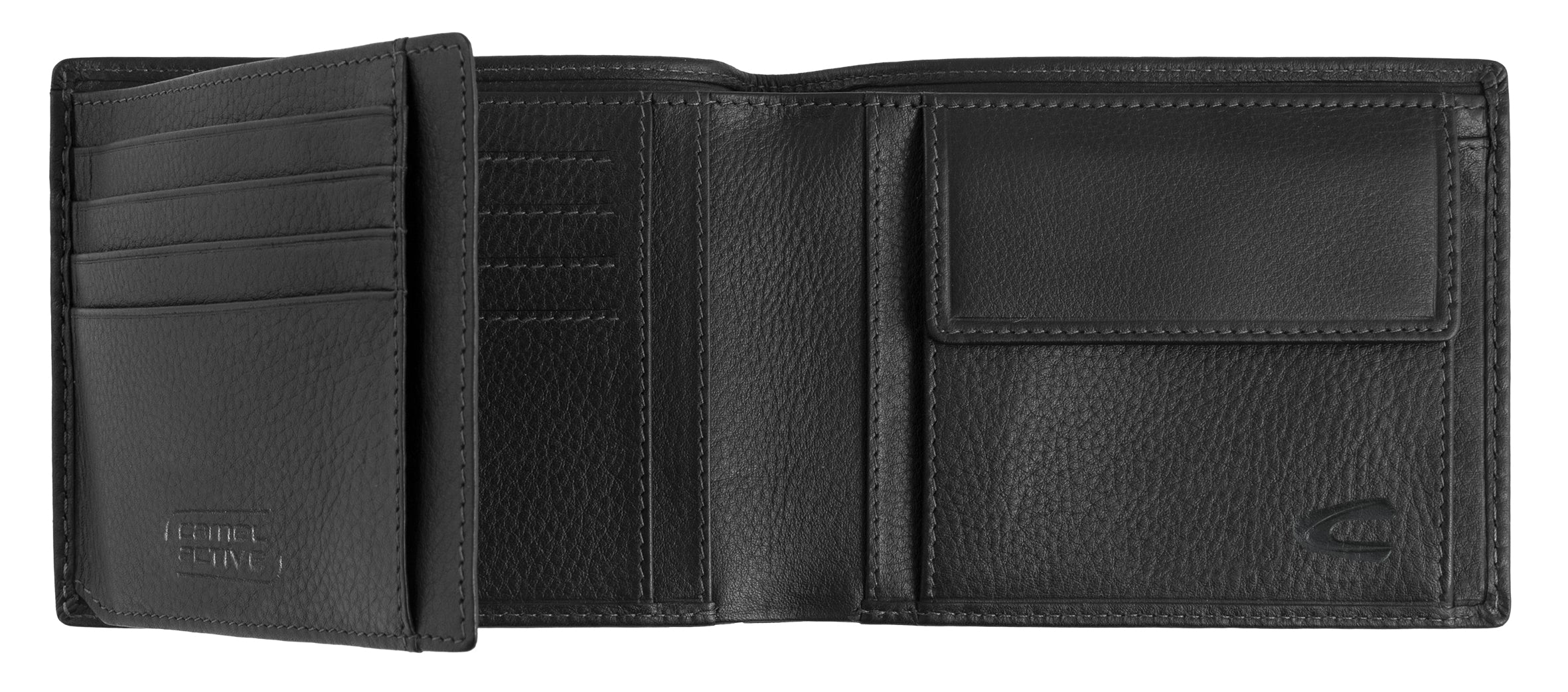 camel active Atlanta Geldbörse Querformat, Schwarz – Ansicht 2