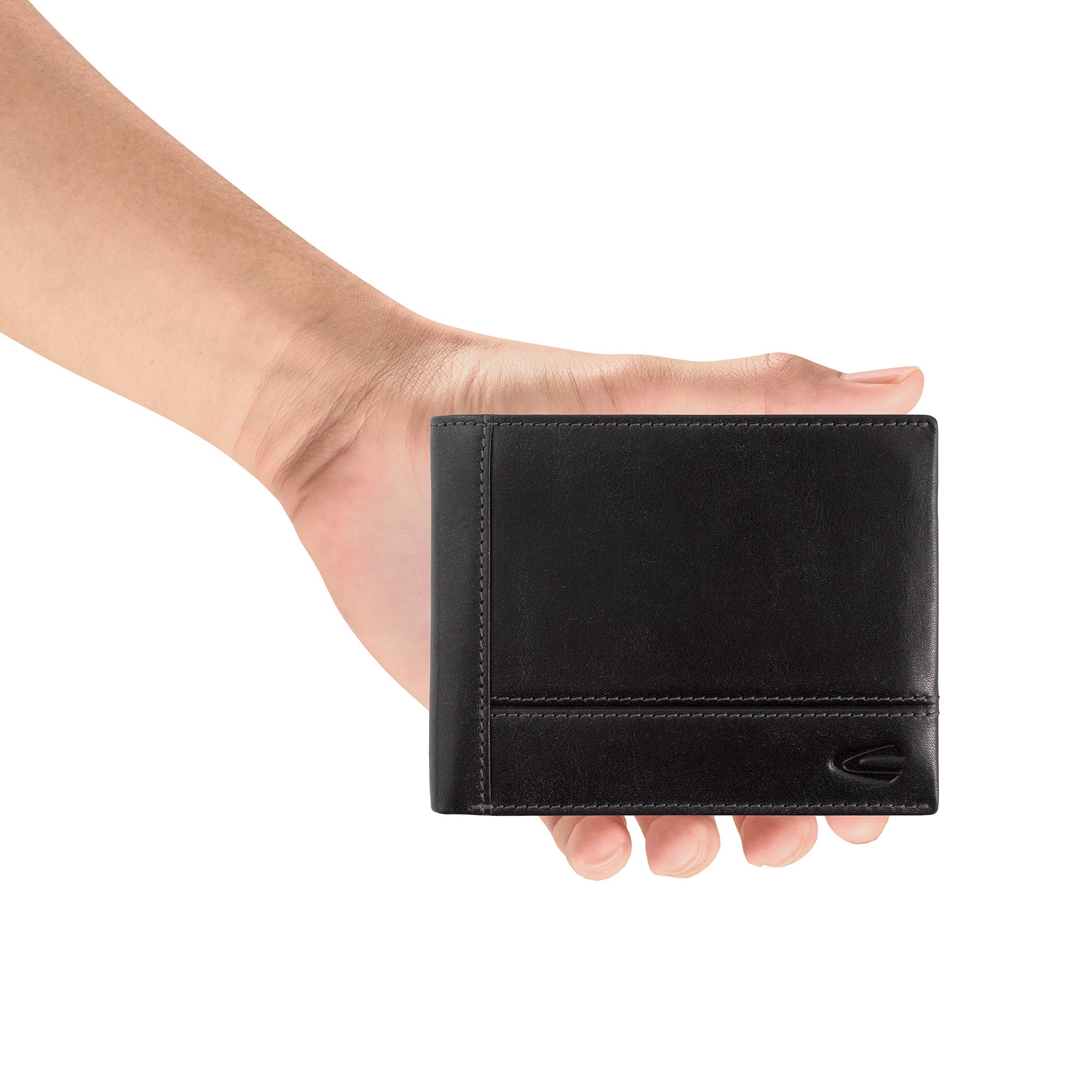 camel active Tokyo Geldbörse Querformat, Schwarz – Ansicht 2
