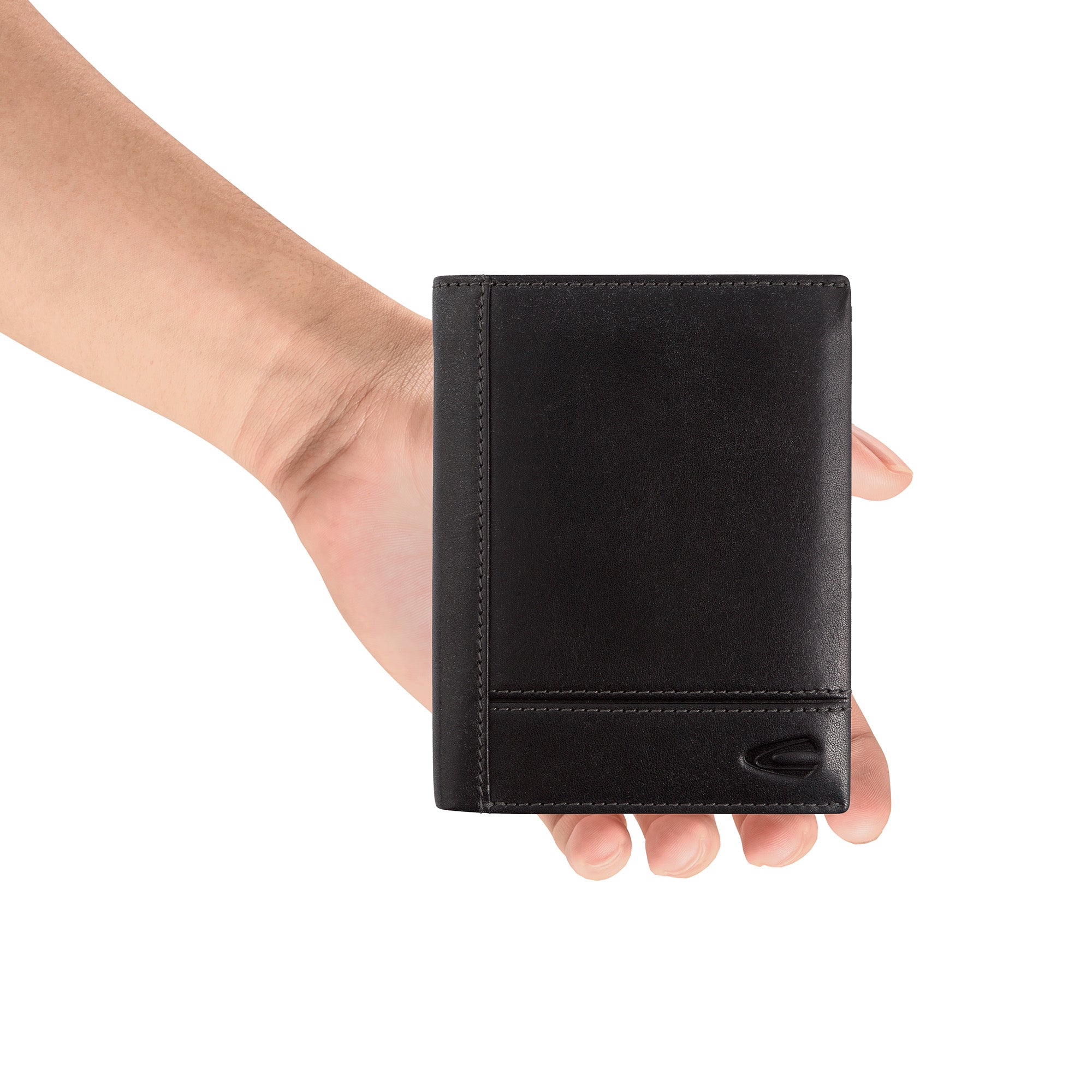 camel active Tokyo Geldbörse Hochformat, Schwarz – Ansicht 2