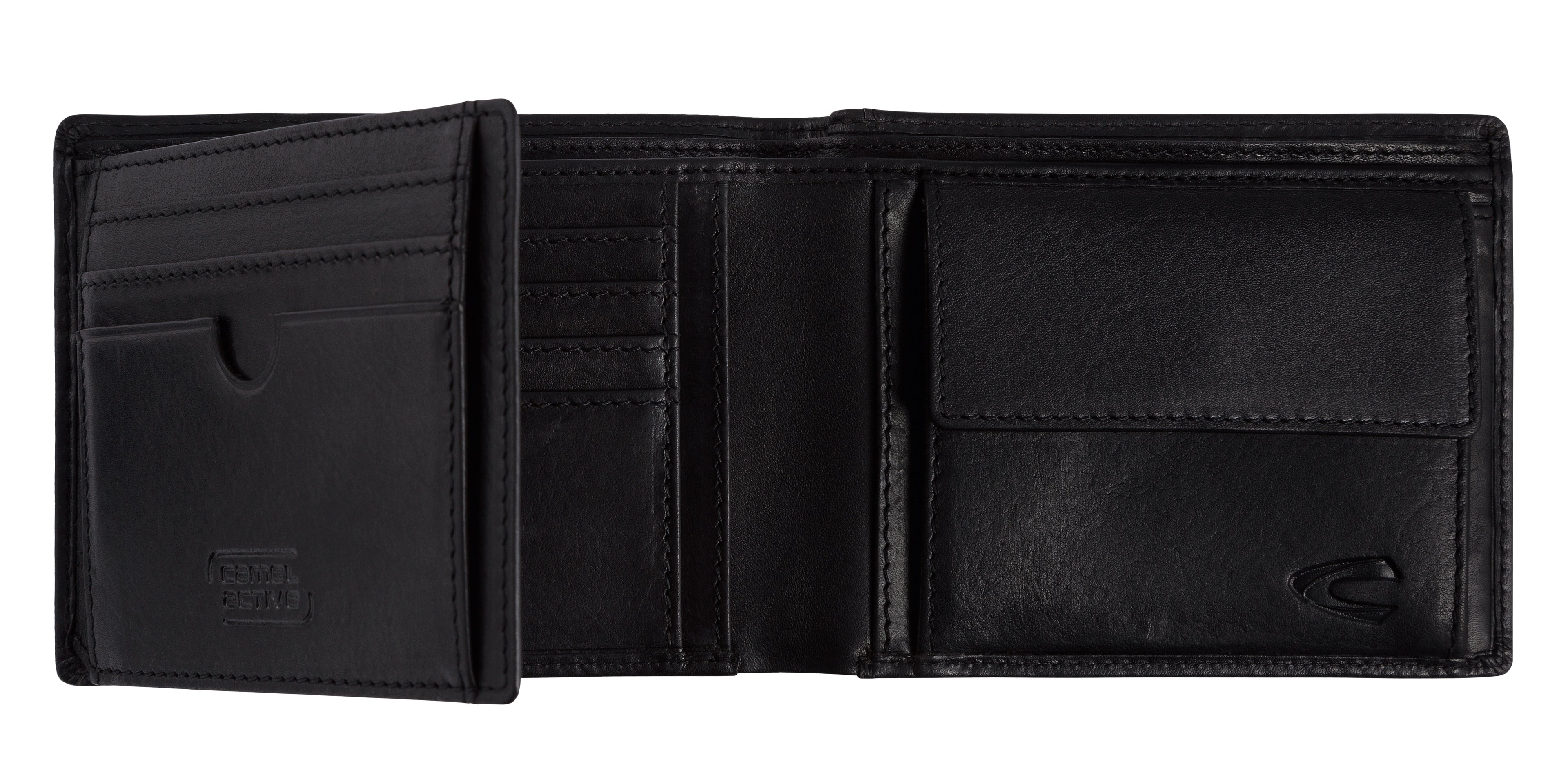 camel active Japan Geldbörse Querformat, Schwarz – Ansicht 3