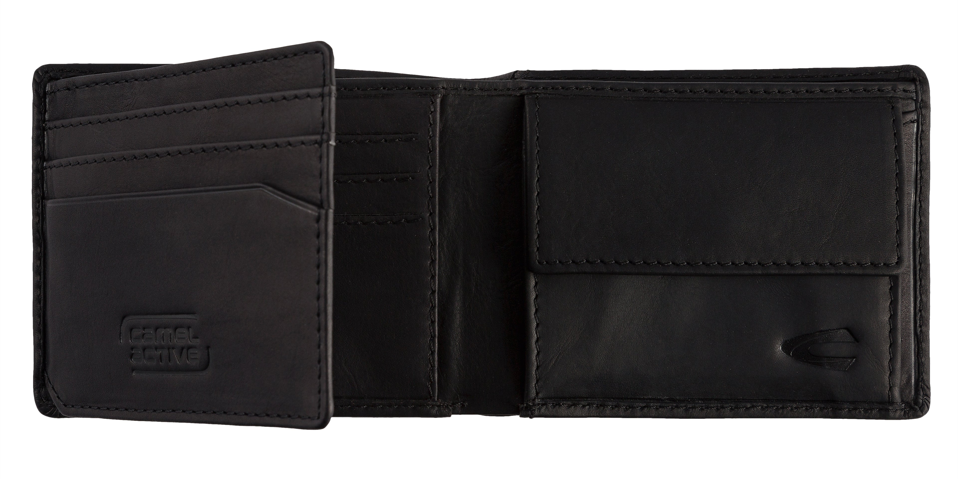 camel active Nepal Geldbörse Jeansformat, Schwarz – Ansicht 3