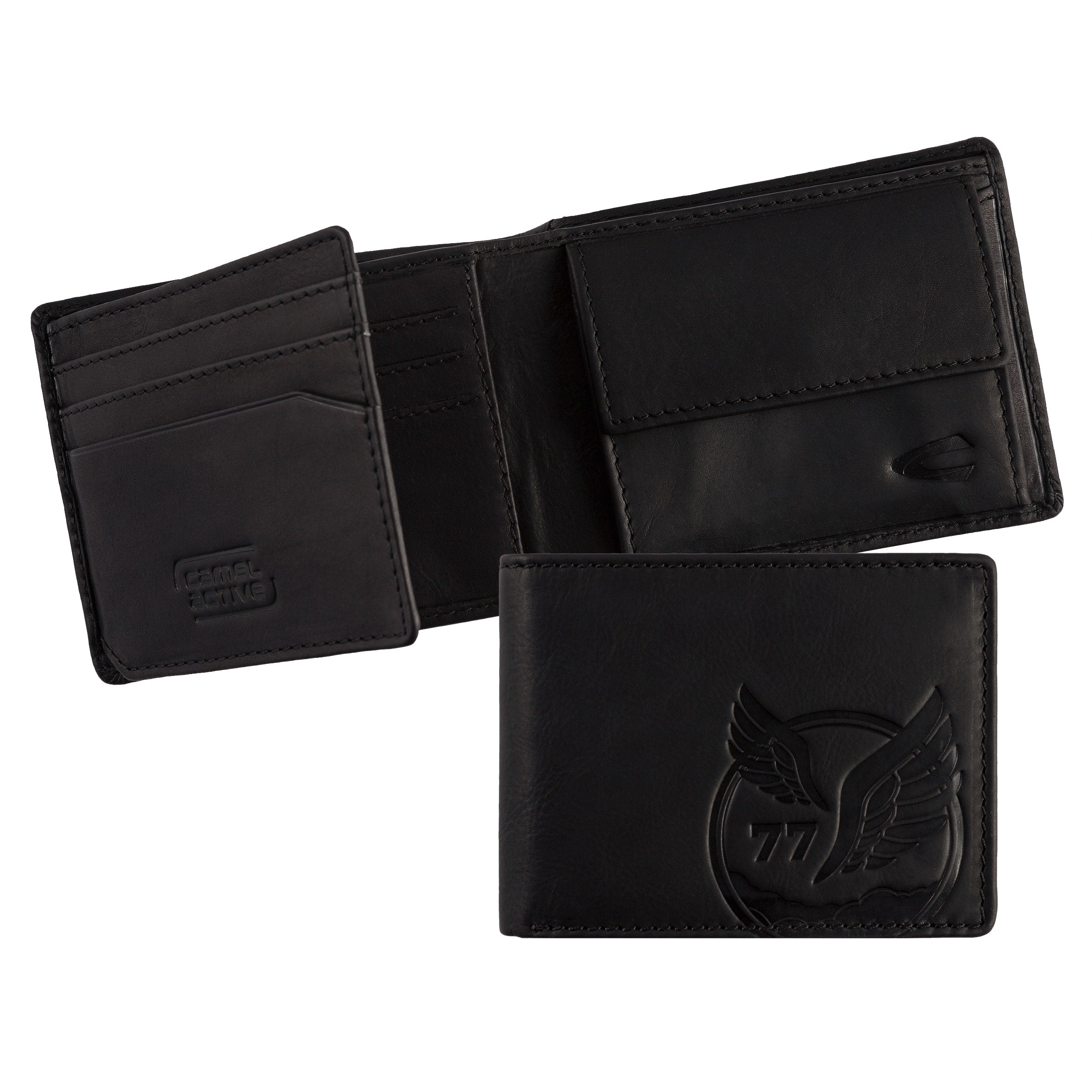camel active Nepal Geldbörse Jeansformat, Schwarz – Ansicht 4