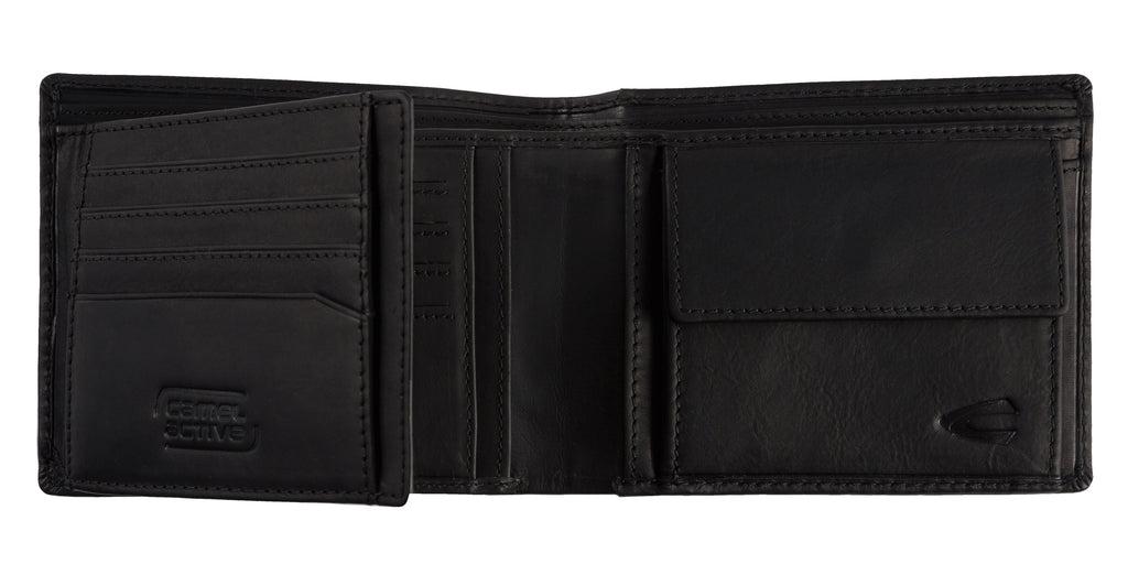 camel active Nepal Geldbörse Querformat, Schwarz – Ansicht 3