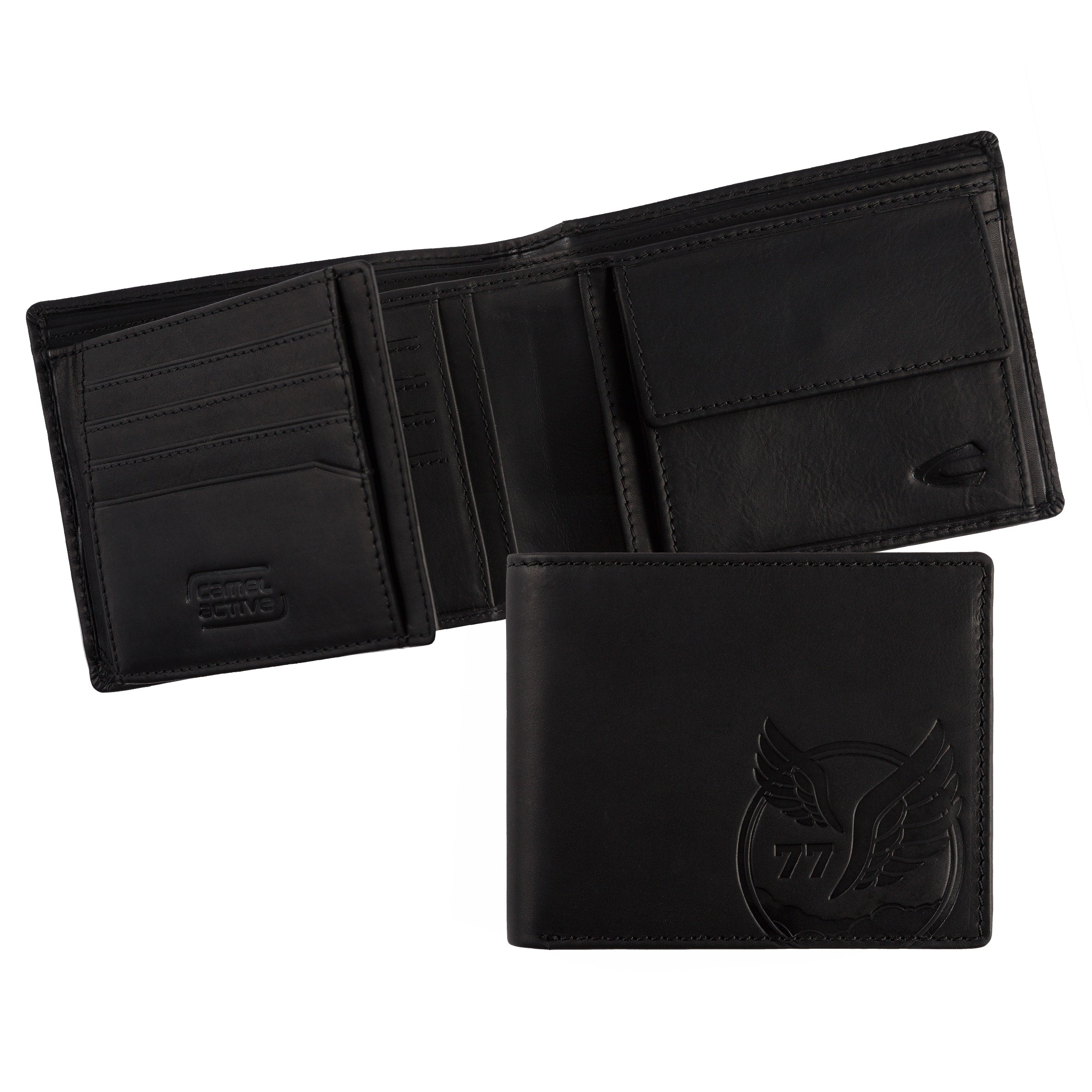 camel active Nepal Geldbörse Querformat, Schwarz – Ansicht 4