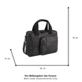 camel active Laos Businesstasche, Schwarz – Ansicht 1