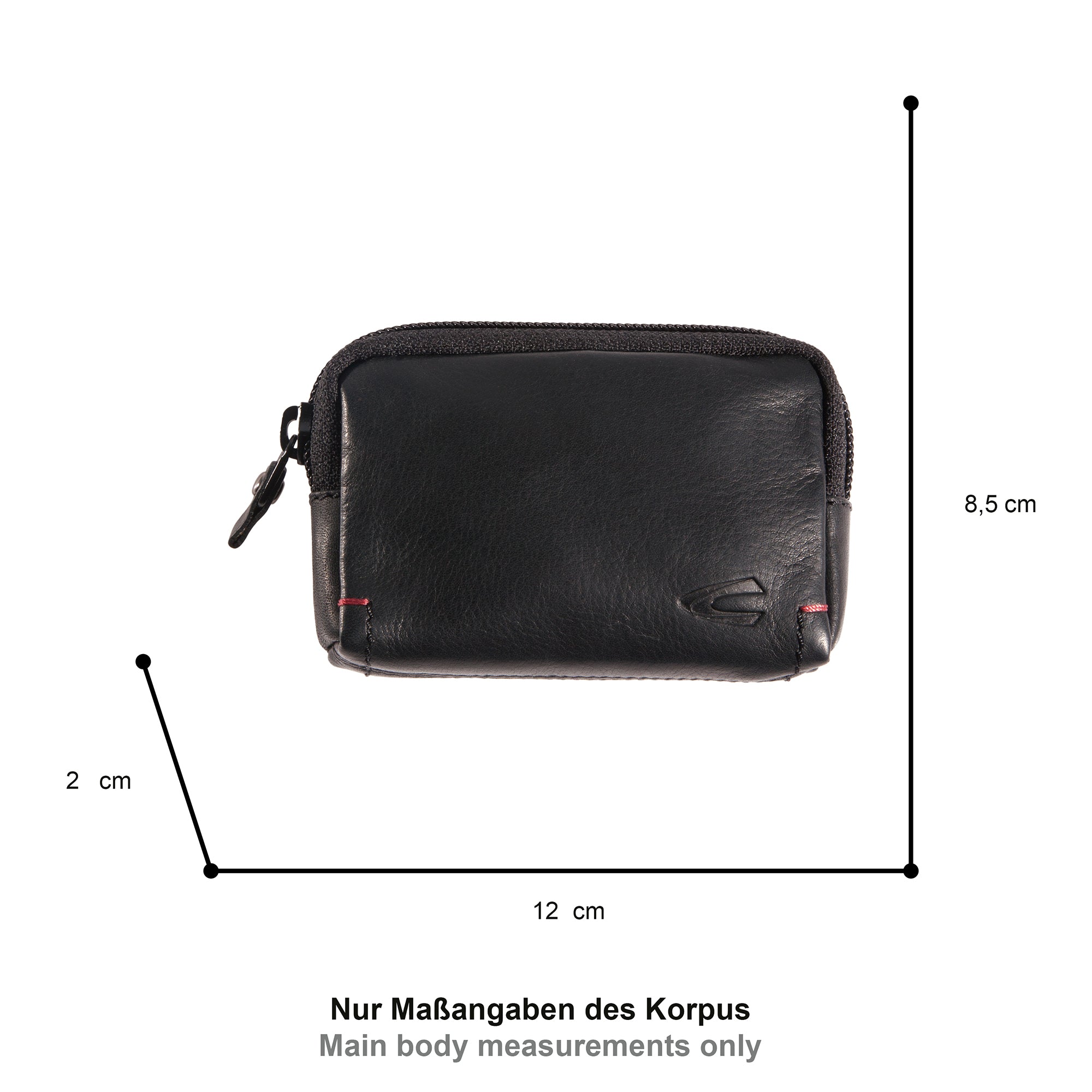 camel active Salamanca Schlüsseletui S, Schwarz – Ansicht 1