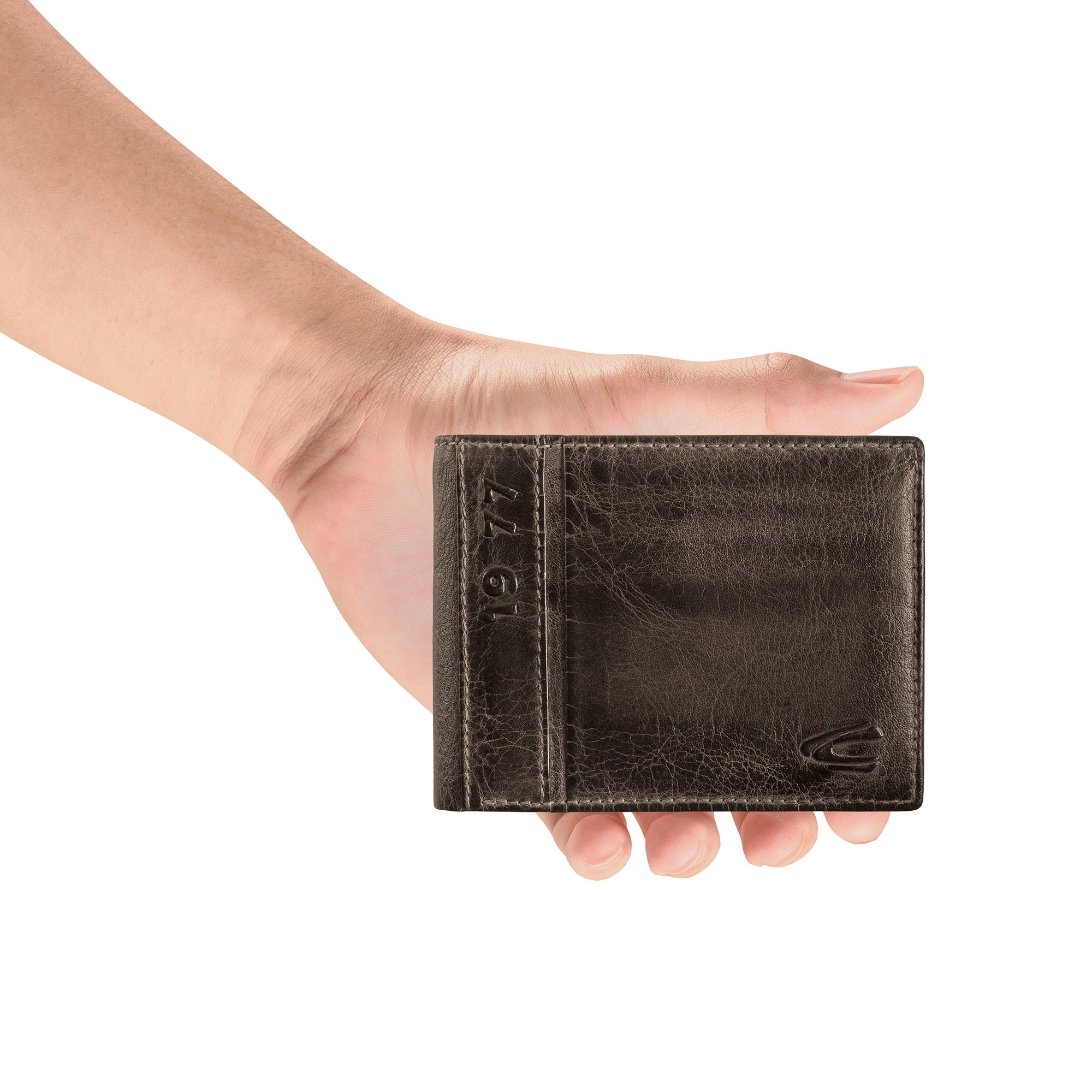 camel active Melbourne Geldbörse Jeansformat, Schwarz – Ansicht 5