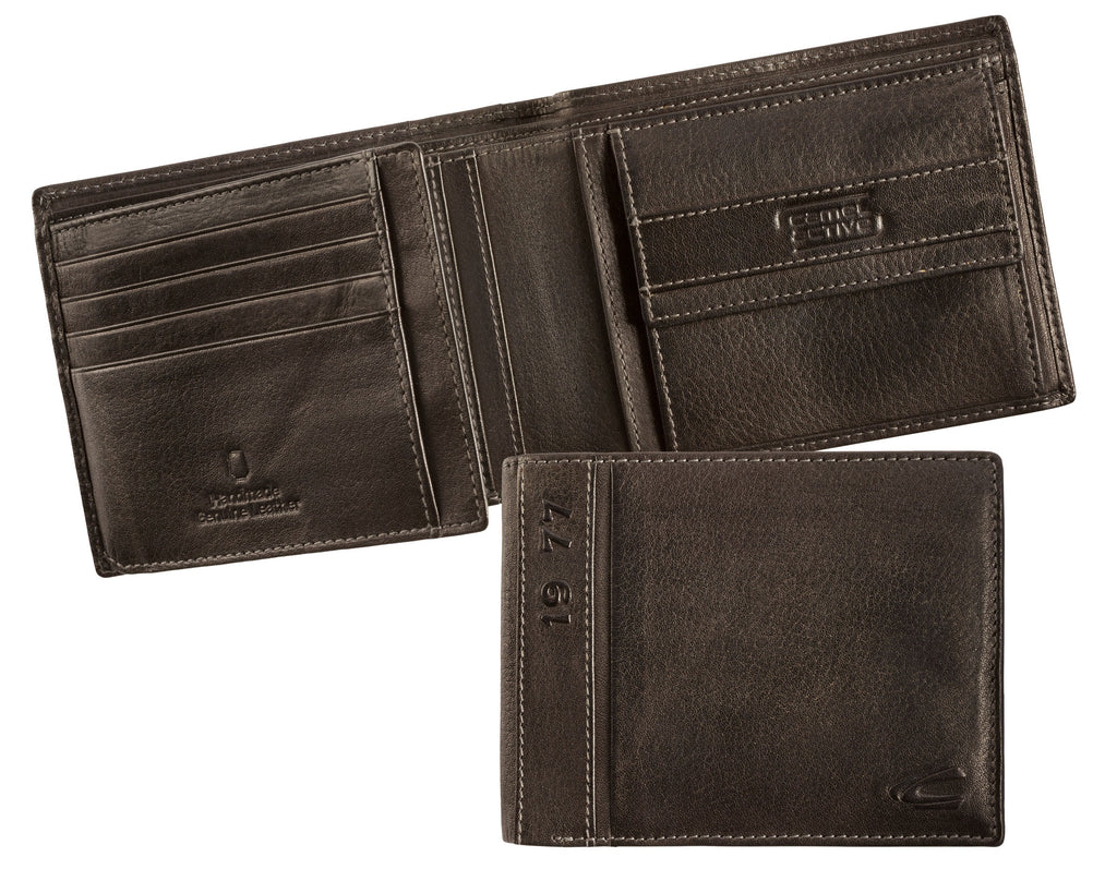 camel active Melbourne Geldbörse Querformat, Schwarz – Ansicht 4