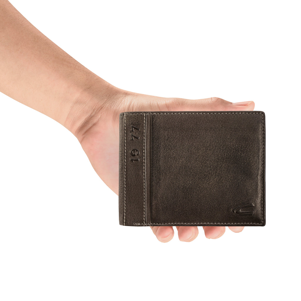 camel active Melbourne Geldbörse Querformat, Schwarz – Ansicht 5