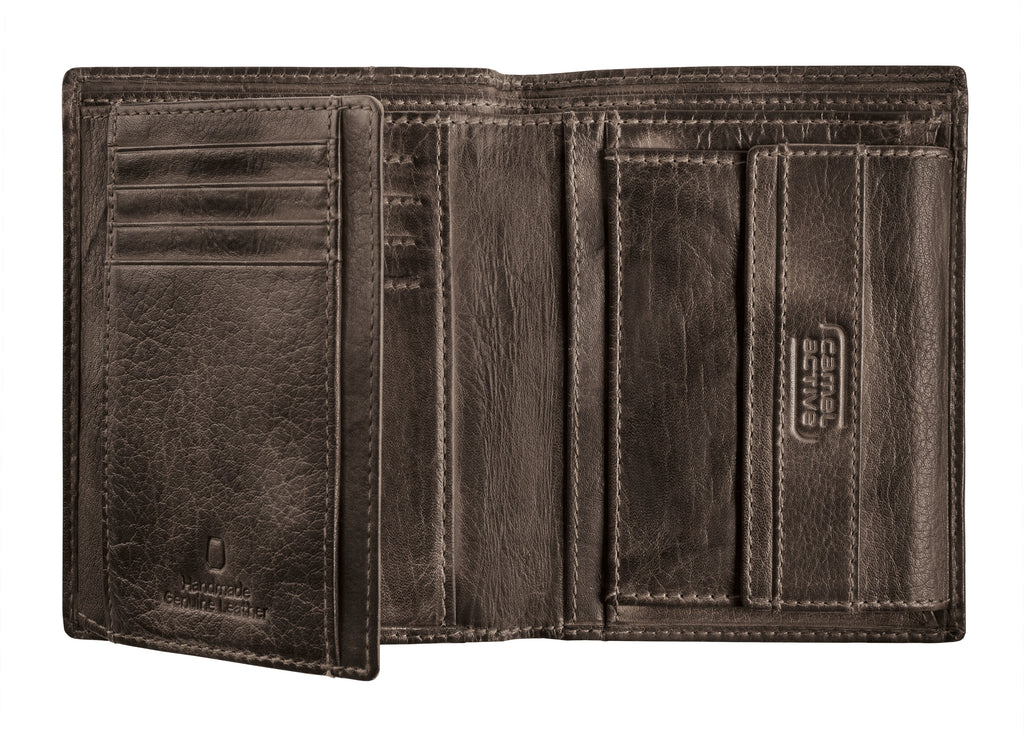 camel active Melbourne Geldbörse Hochformat, Schwarz – Ansicht 3