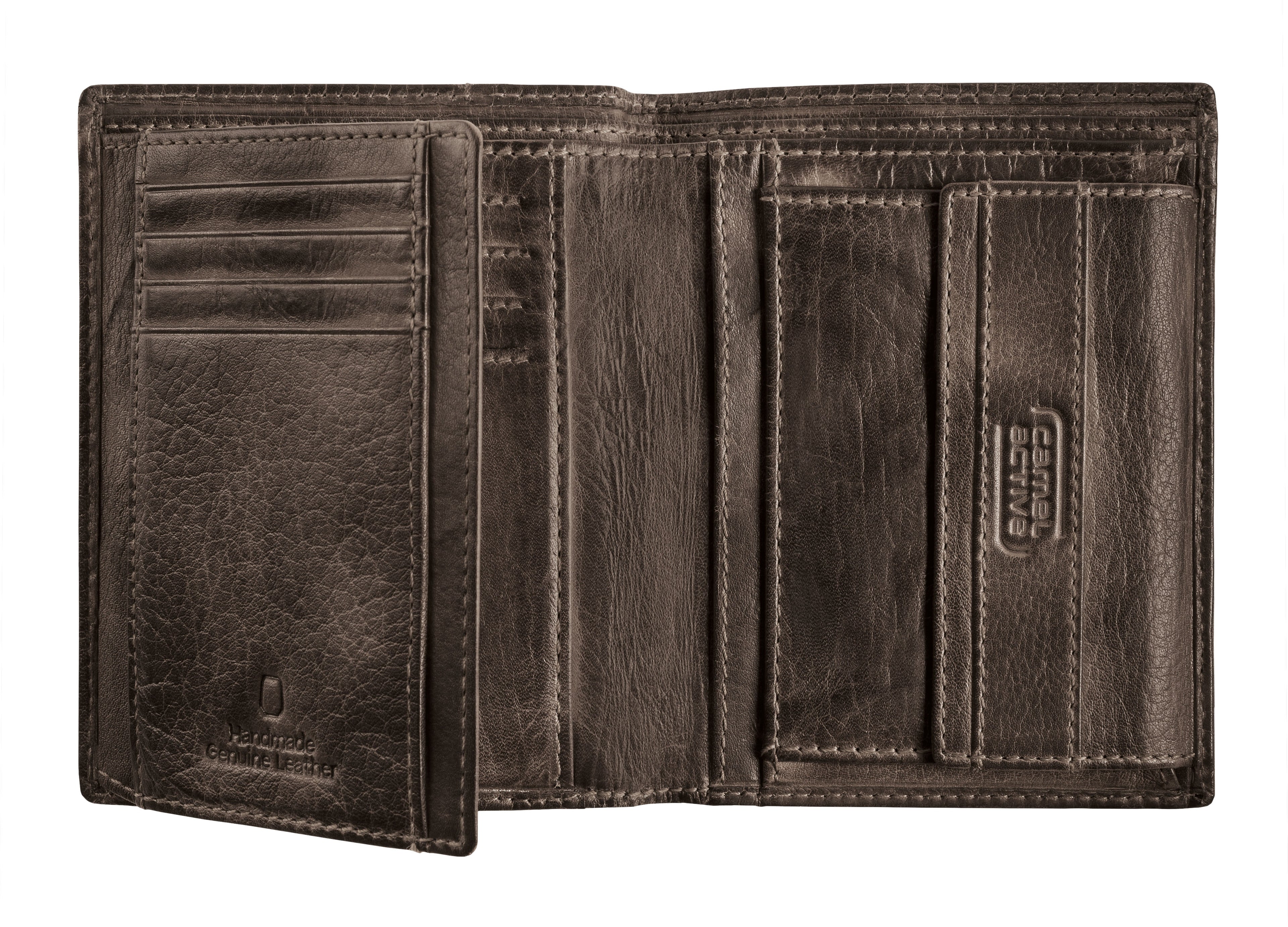camel active Melbourne Geldbörse Hochformat, Schwarz – Ansicht 3