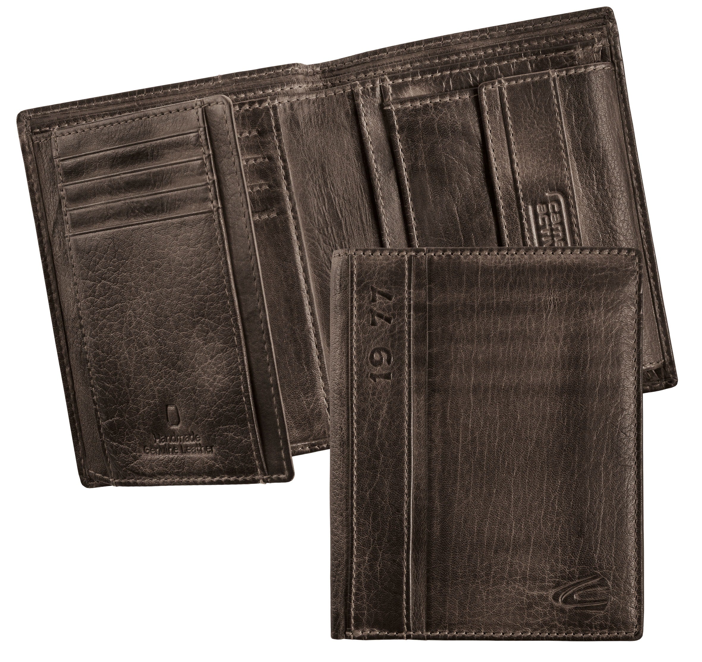 camel active Melbourne Geldbörse Hochformat, Schwarz – Ansicht 4