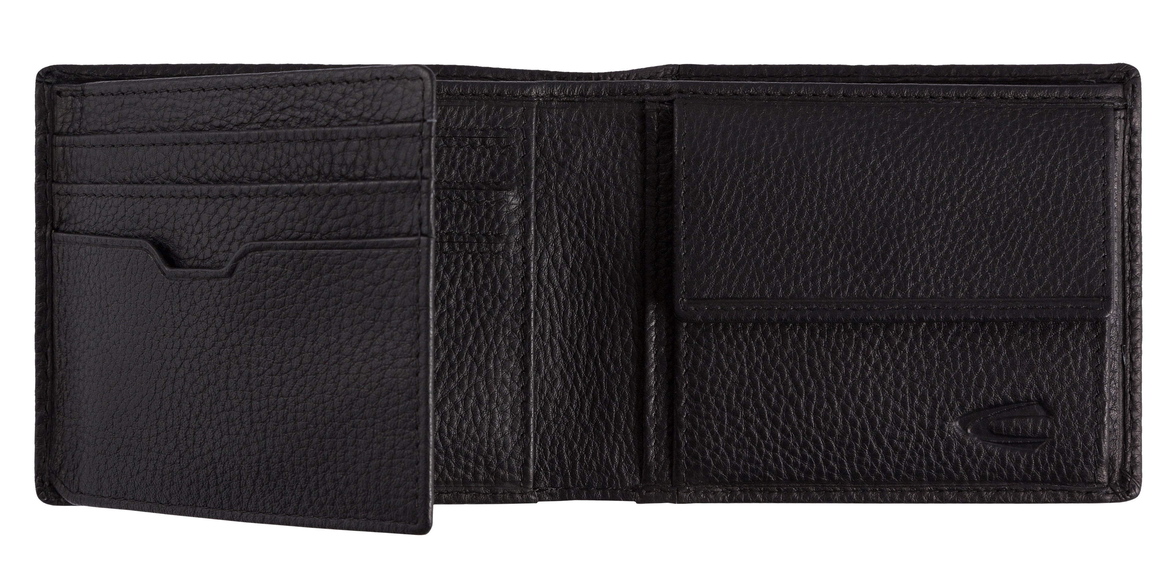 camel active Macau Geldbörse Jeansformat, Schwarz – Ansicht 3