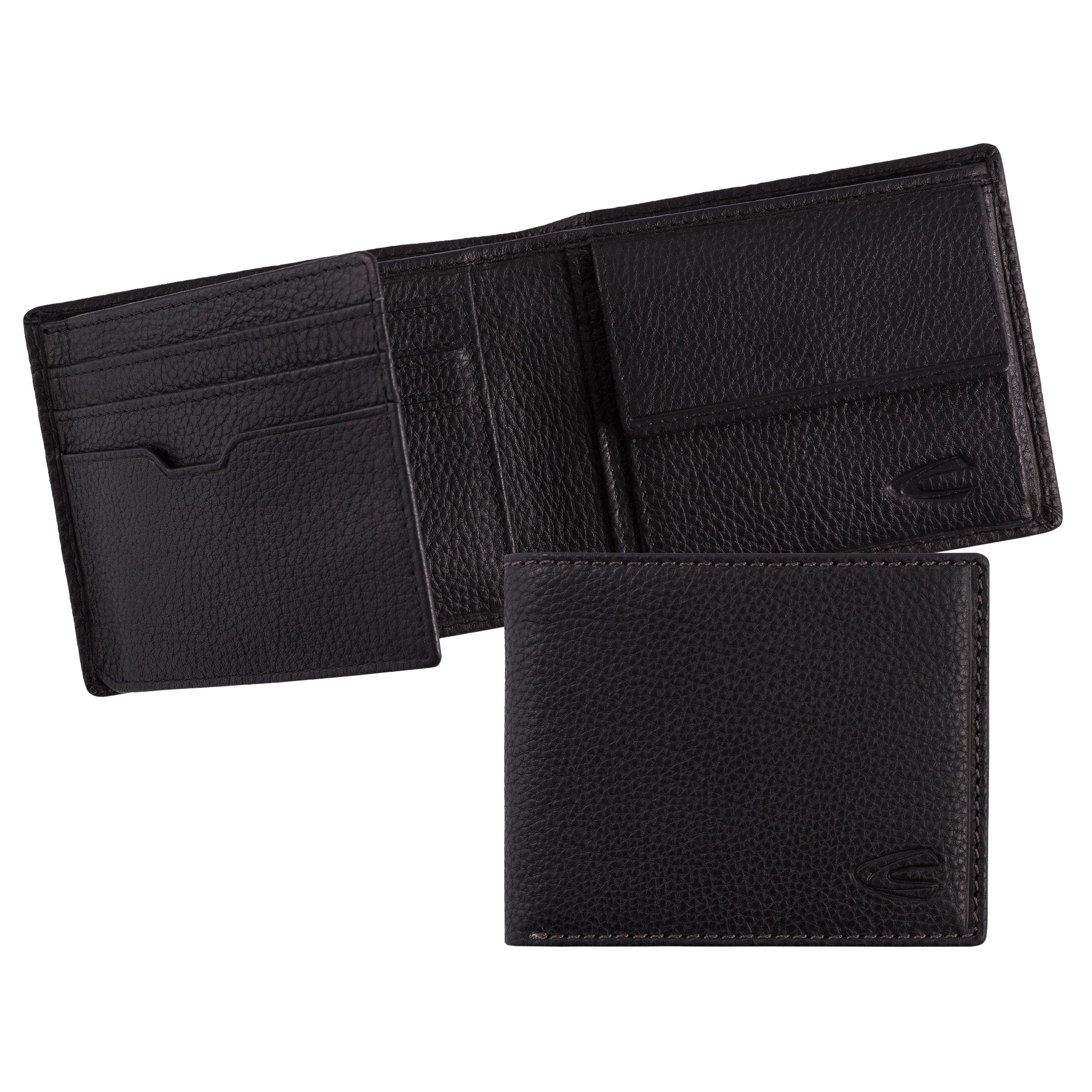 camel active Macau Geldbörse Jeansformat, Schwarz – Ansicht 4