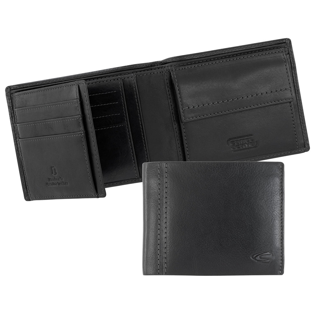 camel active Bilbao Geldbörse Querformat, Schwarz – Ansicht 4