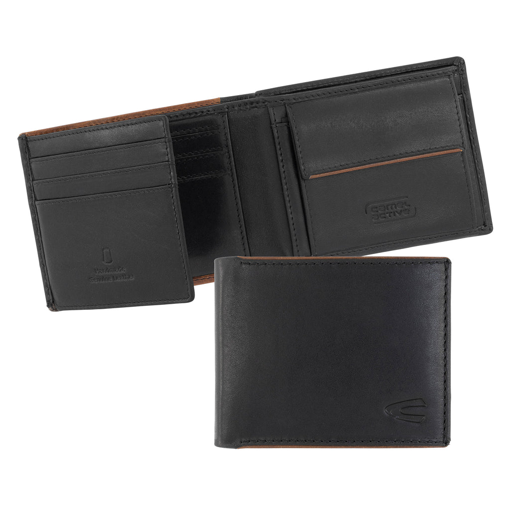 camel active Cruise Geldbörse Jeansformat, Schwarz – Ansicht 4