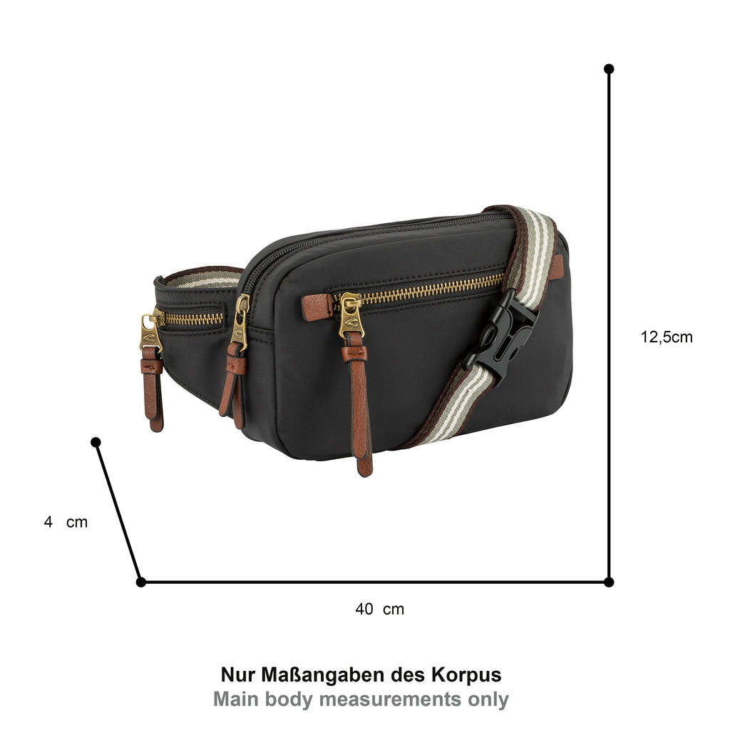 camel active Bari Gürteltasche, Schwarz – Ansicht 6