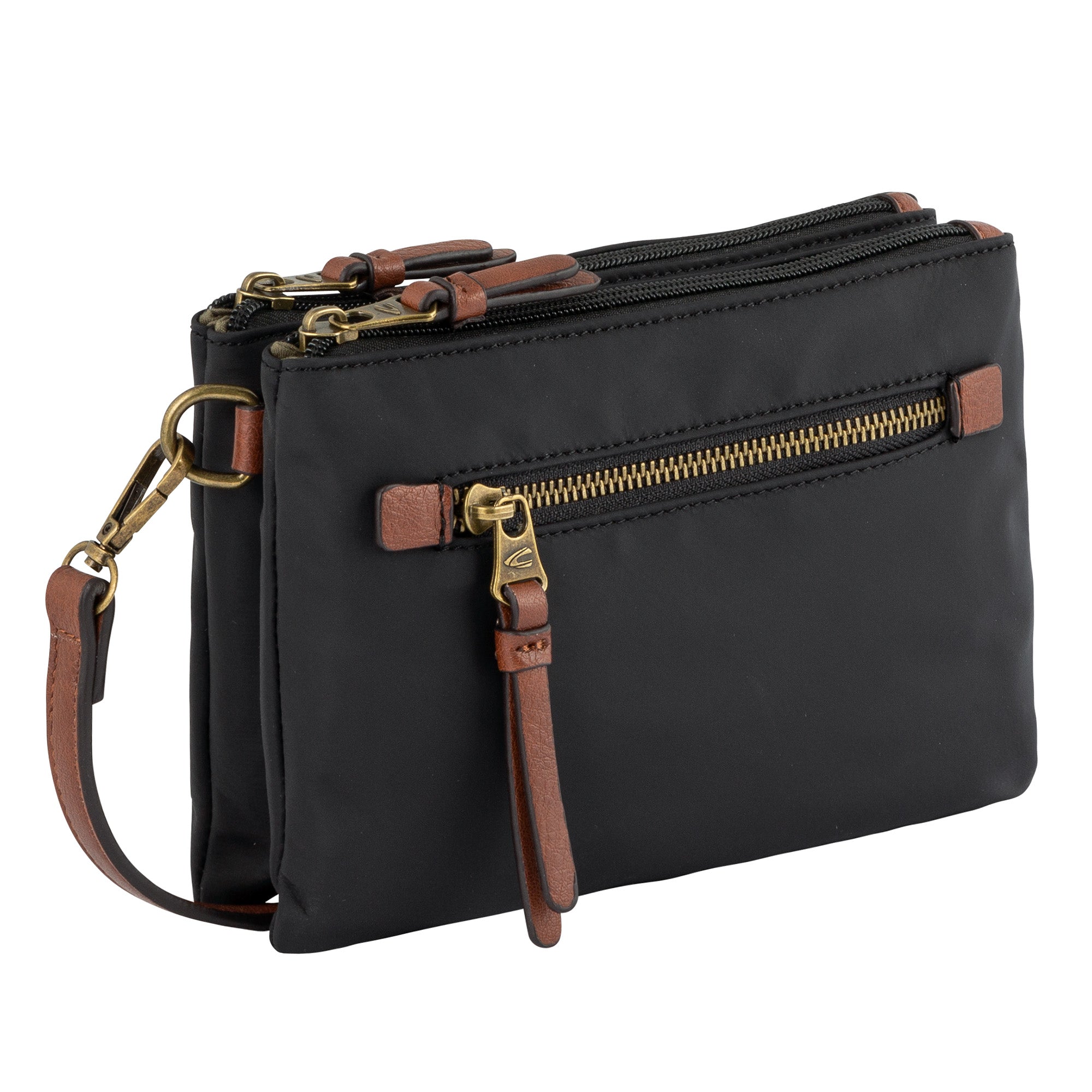camel active Bari Umhängetasche S, Schwarz – Ansicht 2