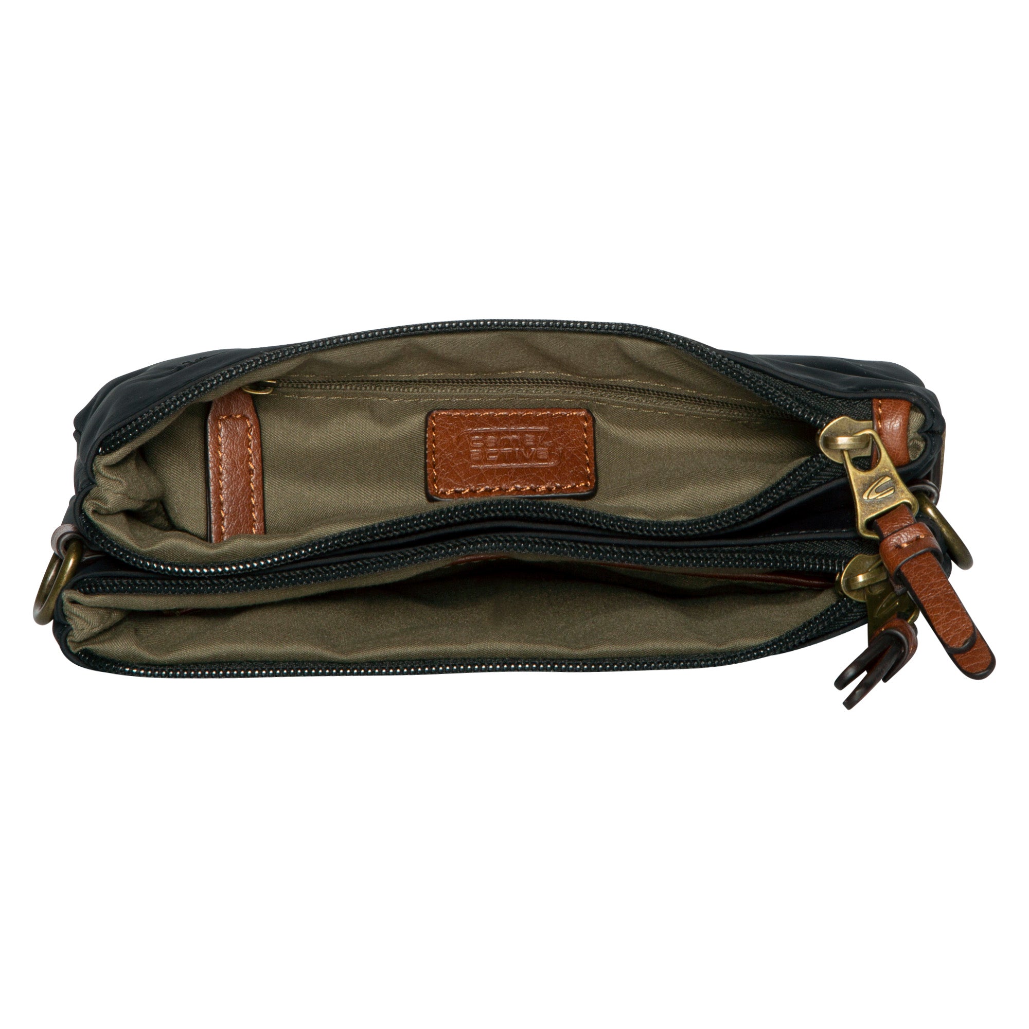 camel active Bari Umhängetasche S, Schwarz – Ansicht 4