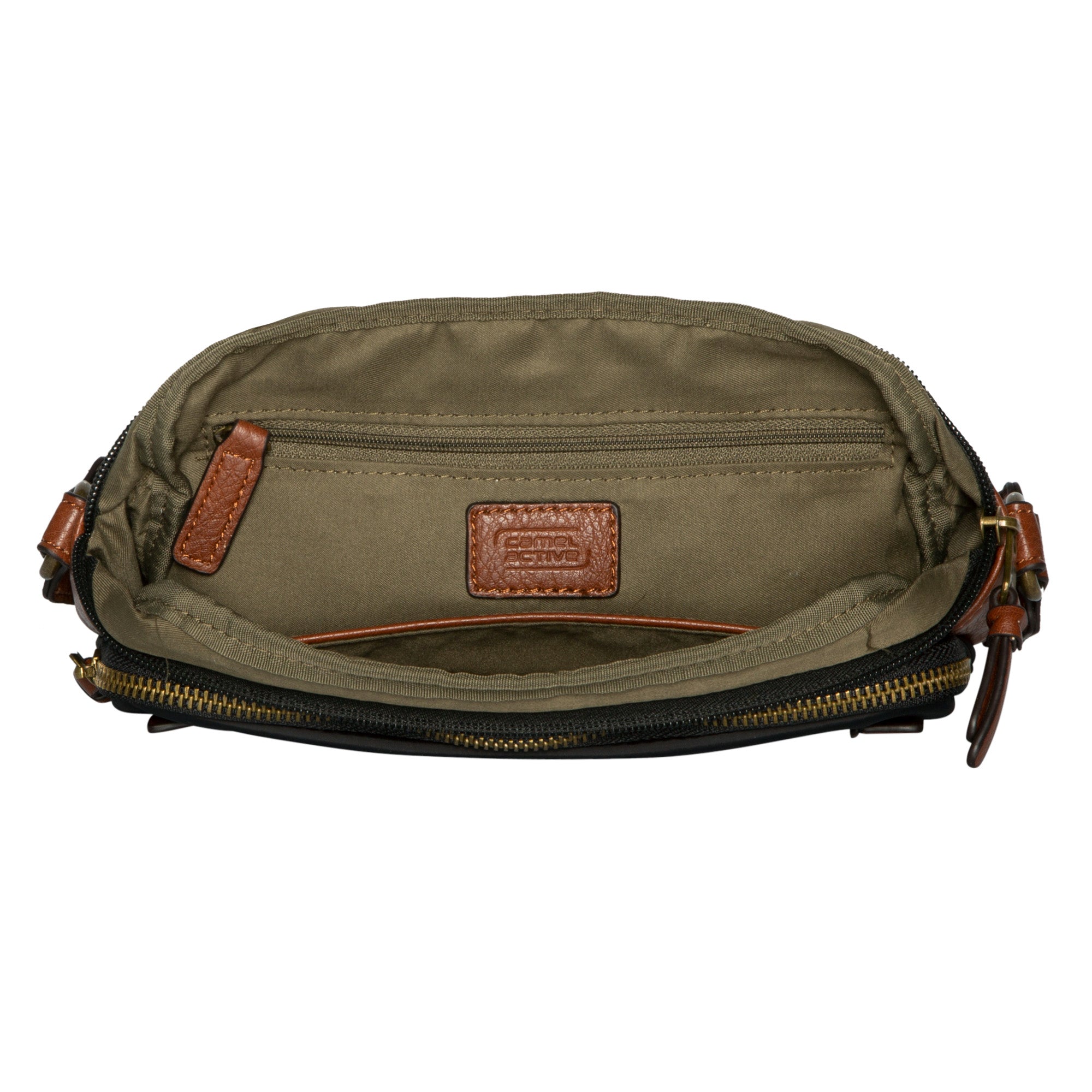 camel active Bari Umhängetasche M, Schwarz – Ansicht 4