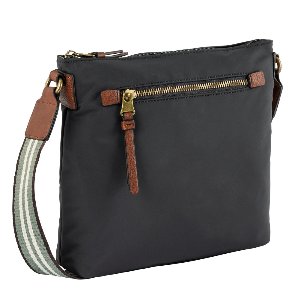 camel active Bari Umhängetasche L, Schwarz – Ansicht 2