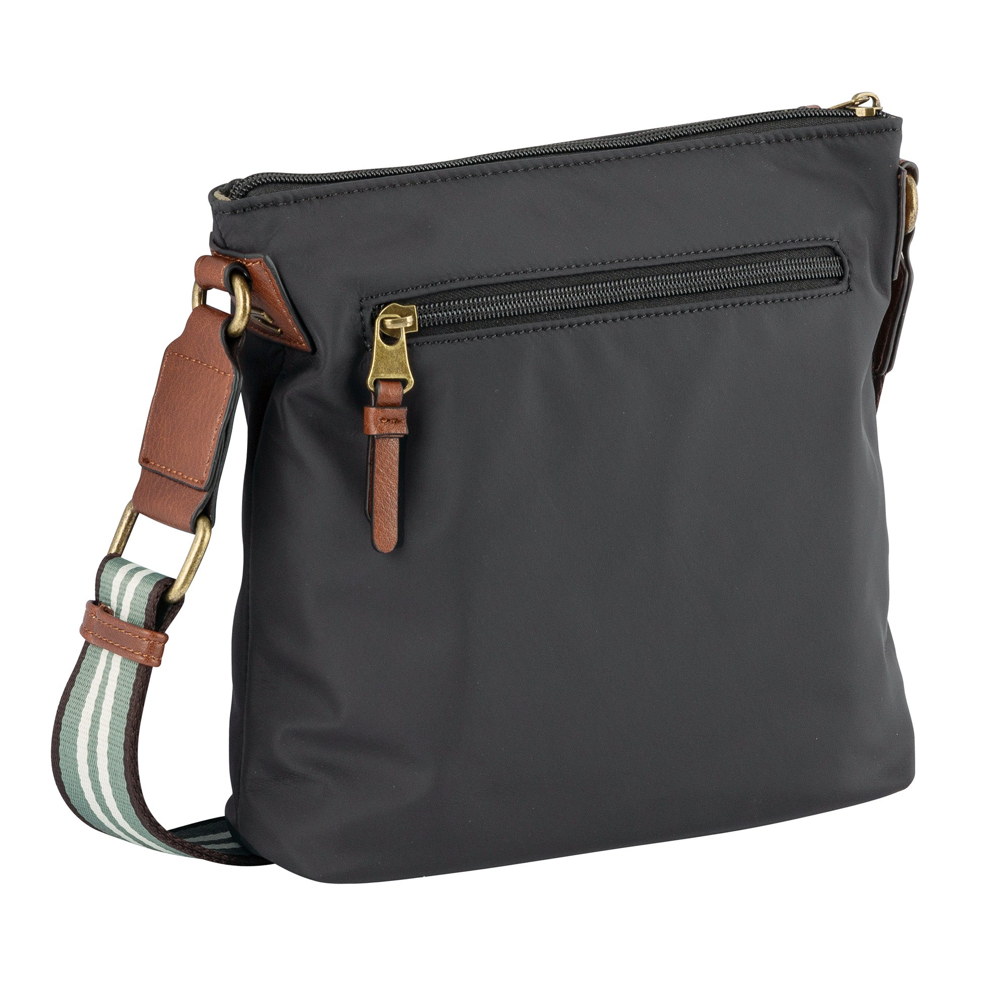 camel active Bari Umhängetasche L, Schwarz – Ansicht 3