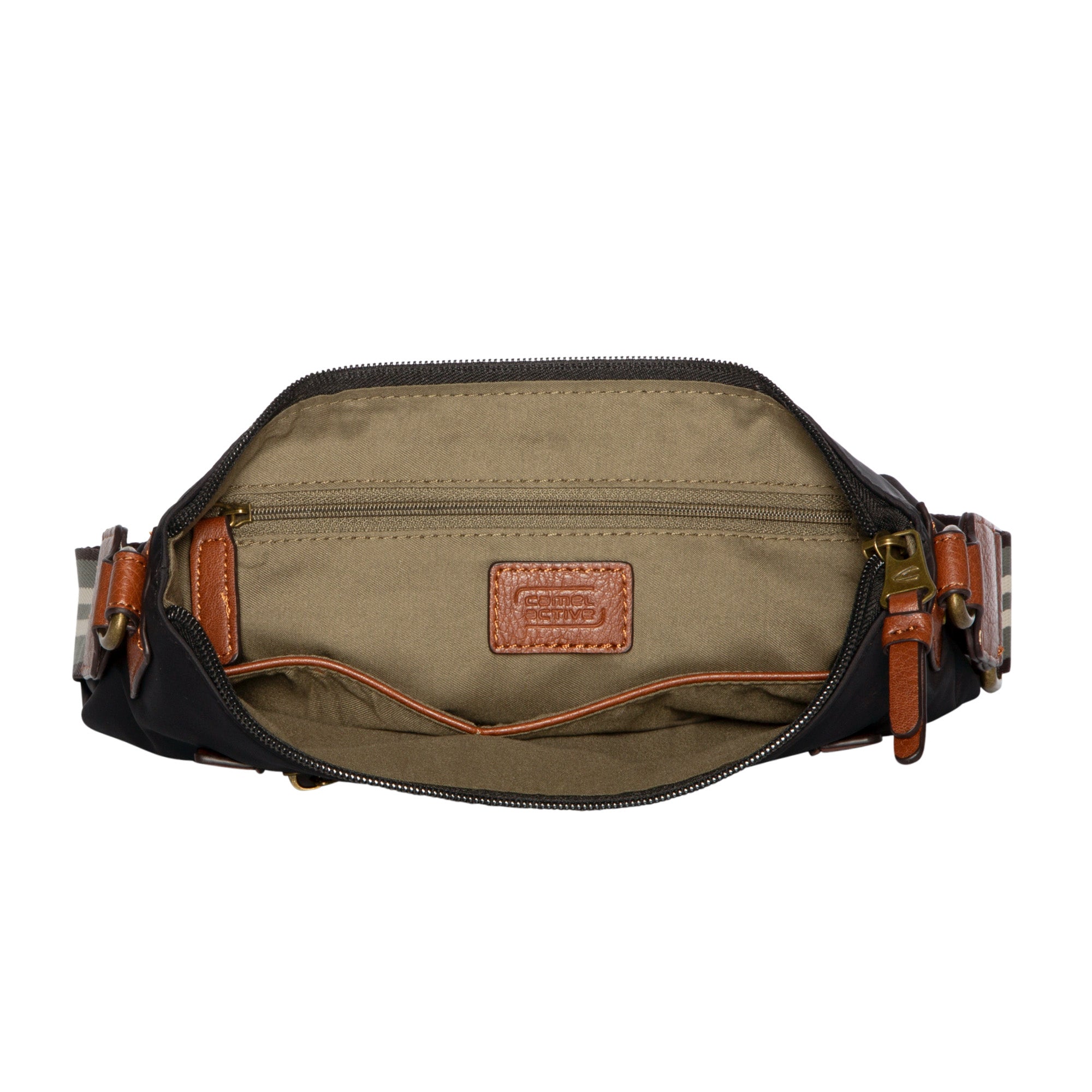 camel active Bari Umhängetasche L, Schwarz – Ansicht 4