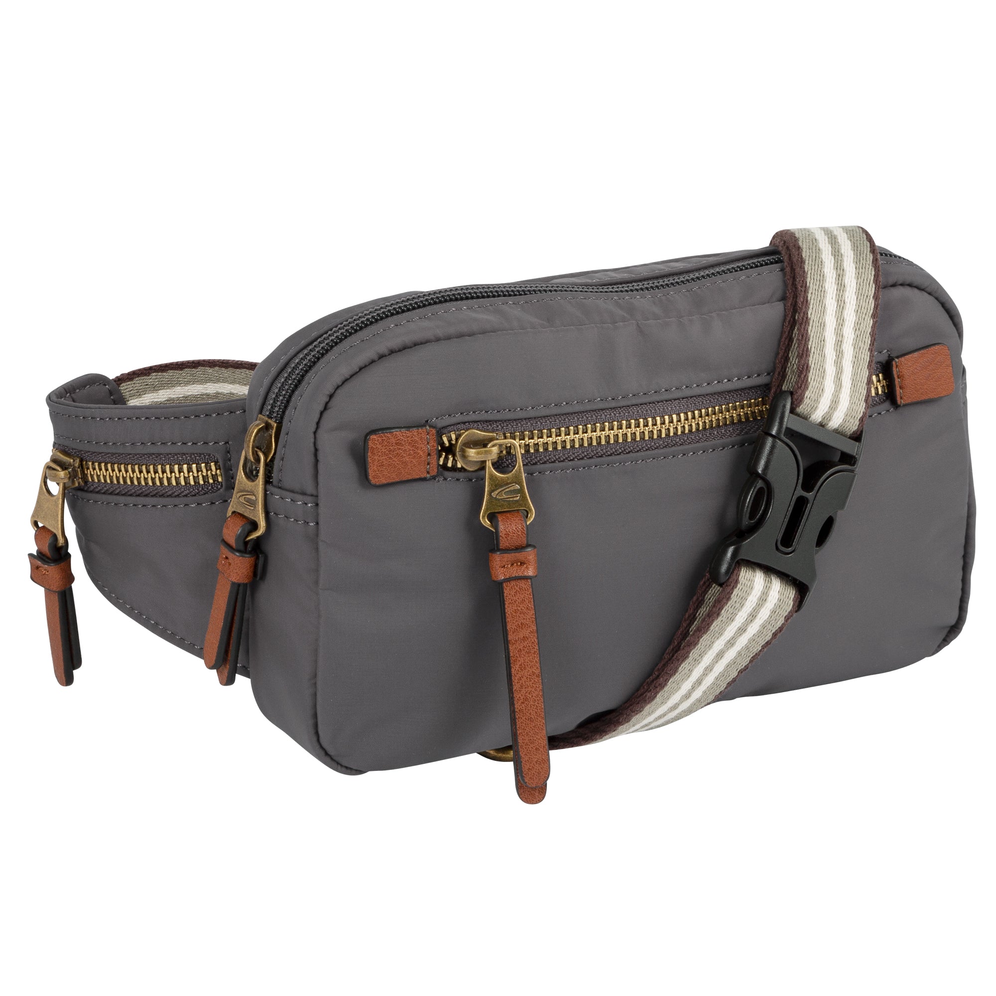 camel active Bari Gürteltasche, Dunkelgrau – Ansicht 2