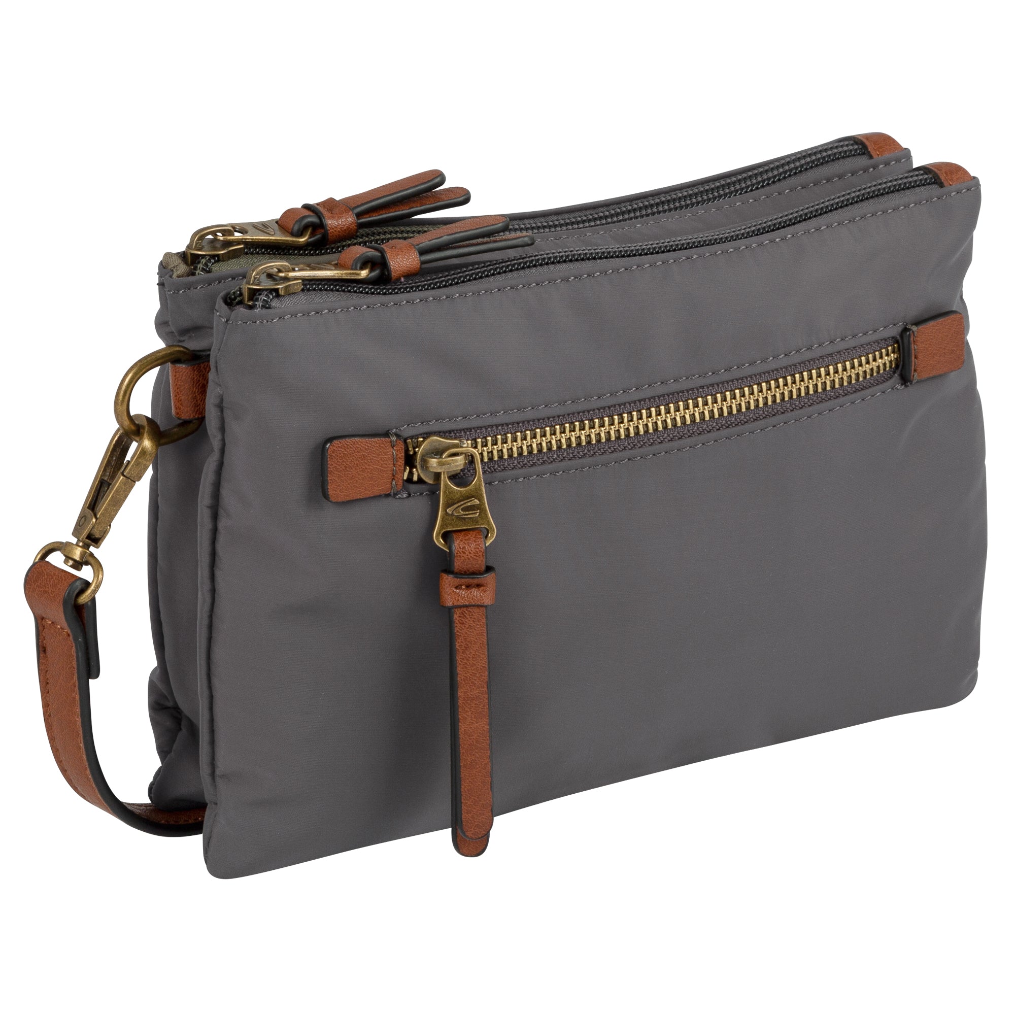 camel active Bari Umhängetasche S, Dunkelgrau – Ansicht 2