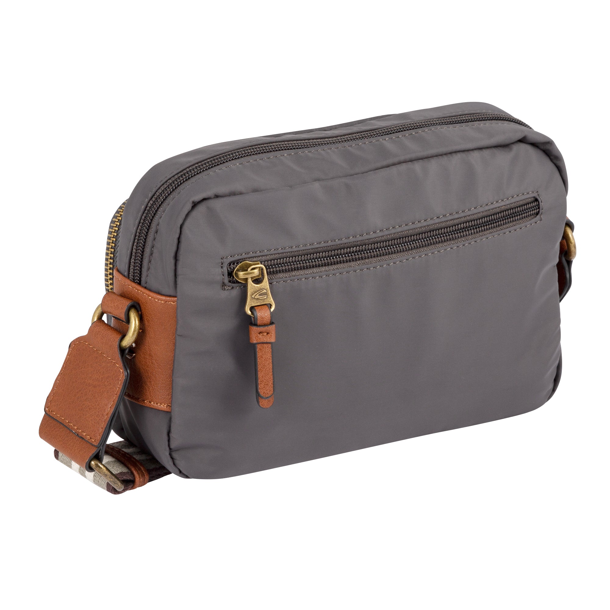 camel active Bari Umhängetasche M, Dunkelgrau – Ansicht 3