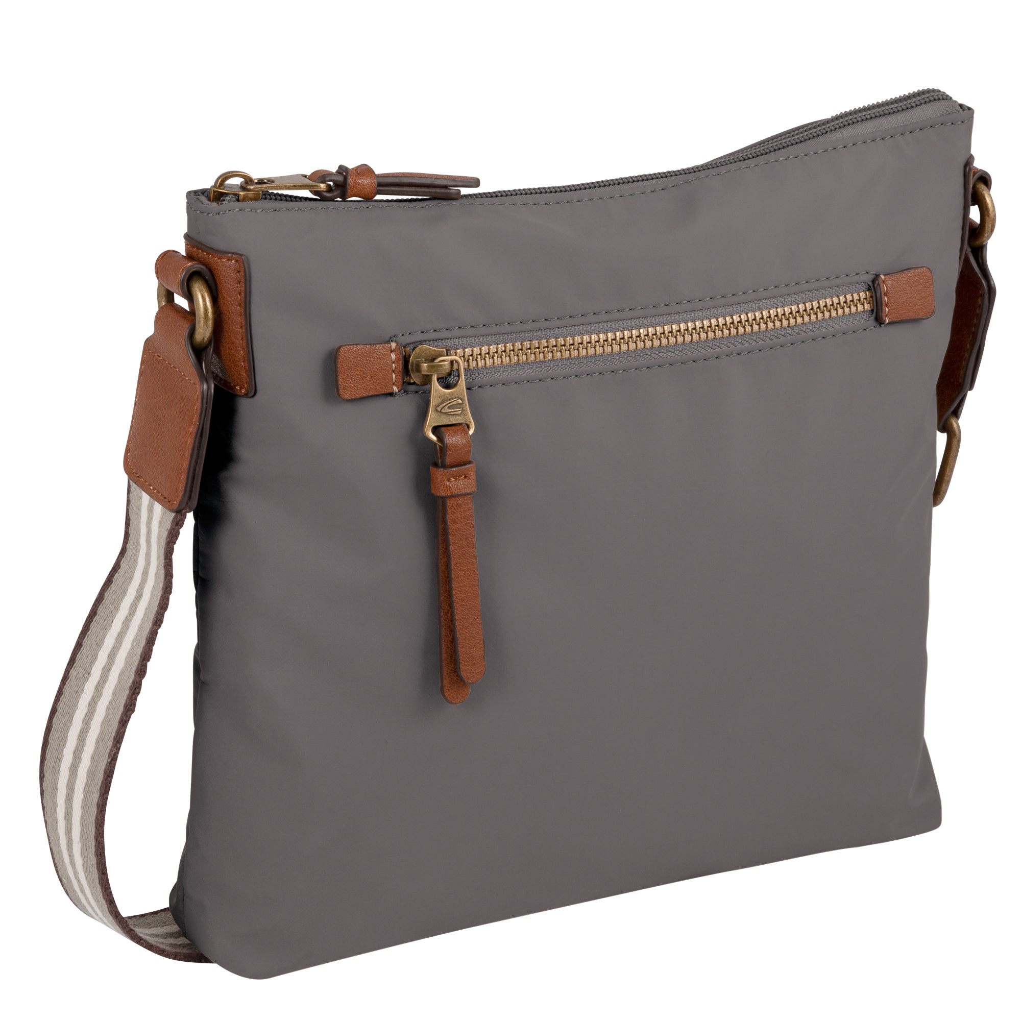 camel active Bari Umhängetasche L, Dunkelgrau – Ansicht 2