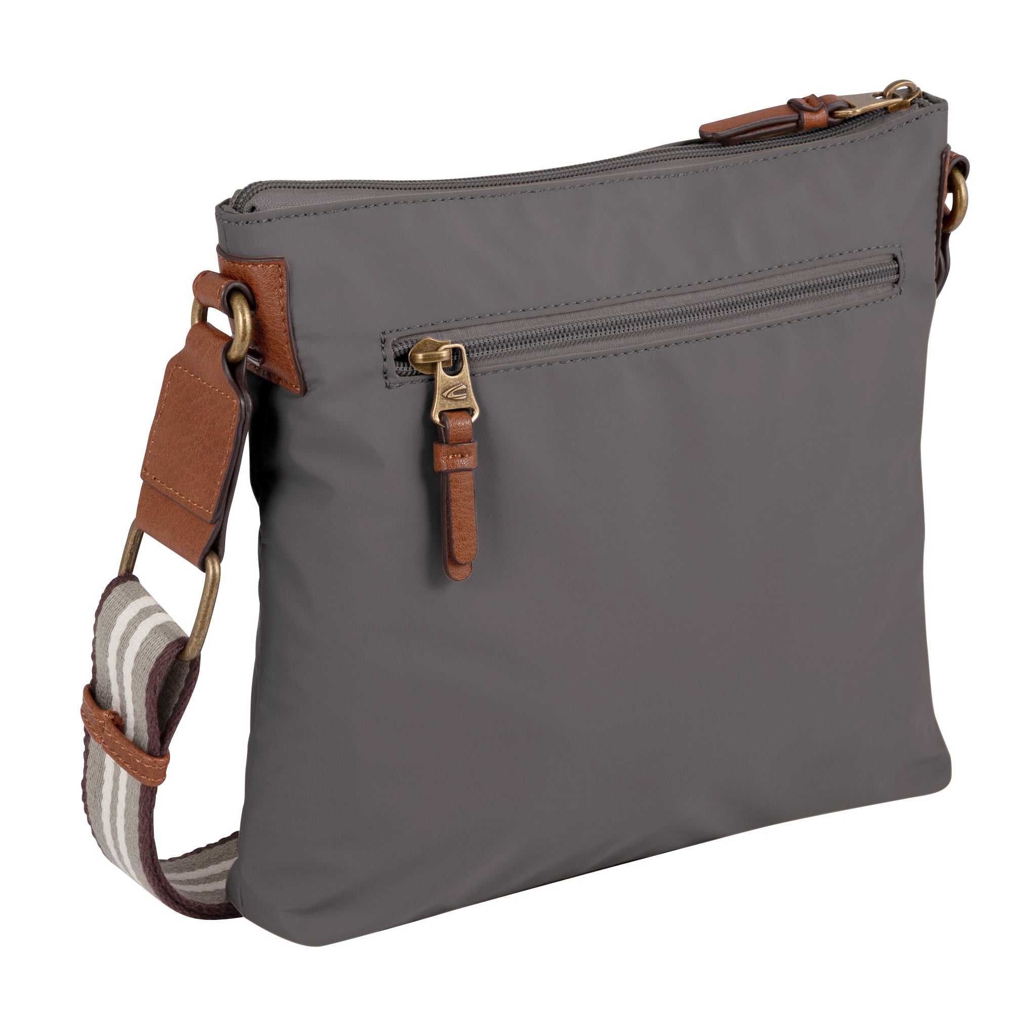 camel active Bari Umhängetasche L, Dunkelgrau – Ansicht 3