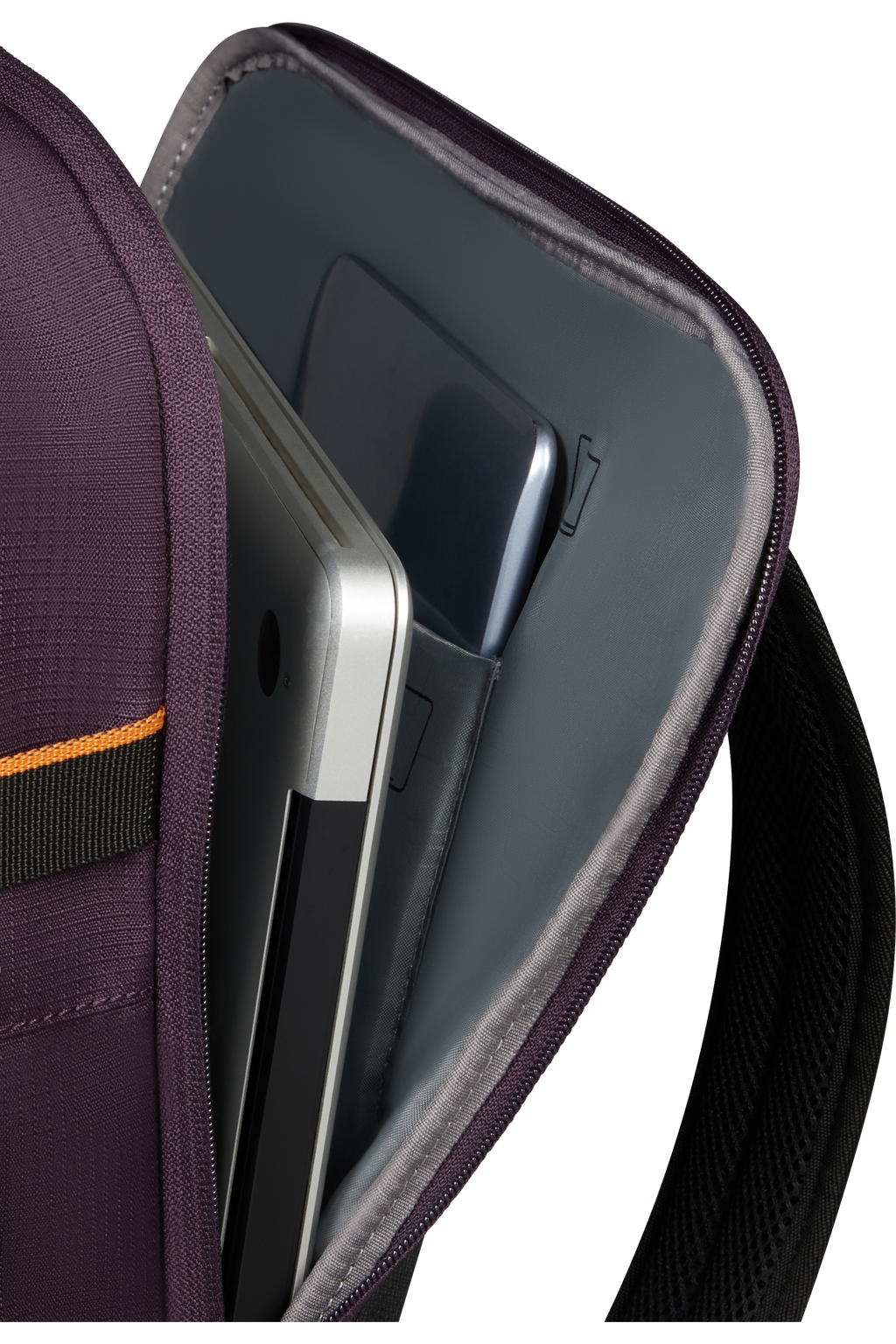 American Tourister TAKE2CABIN Rucksack M, Dark Plum – Produktansicht 6