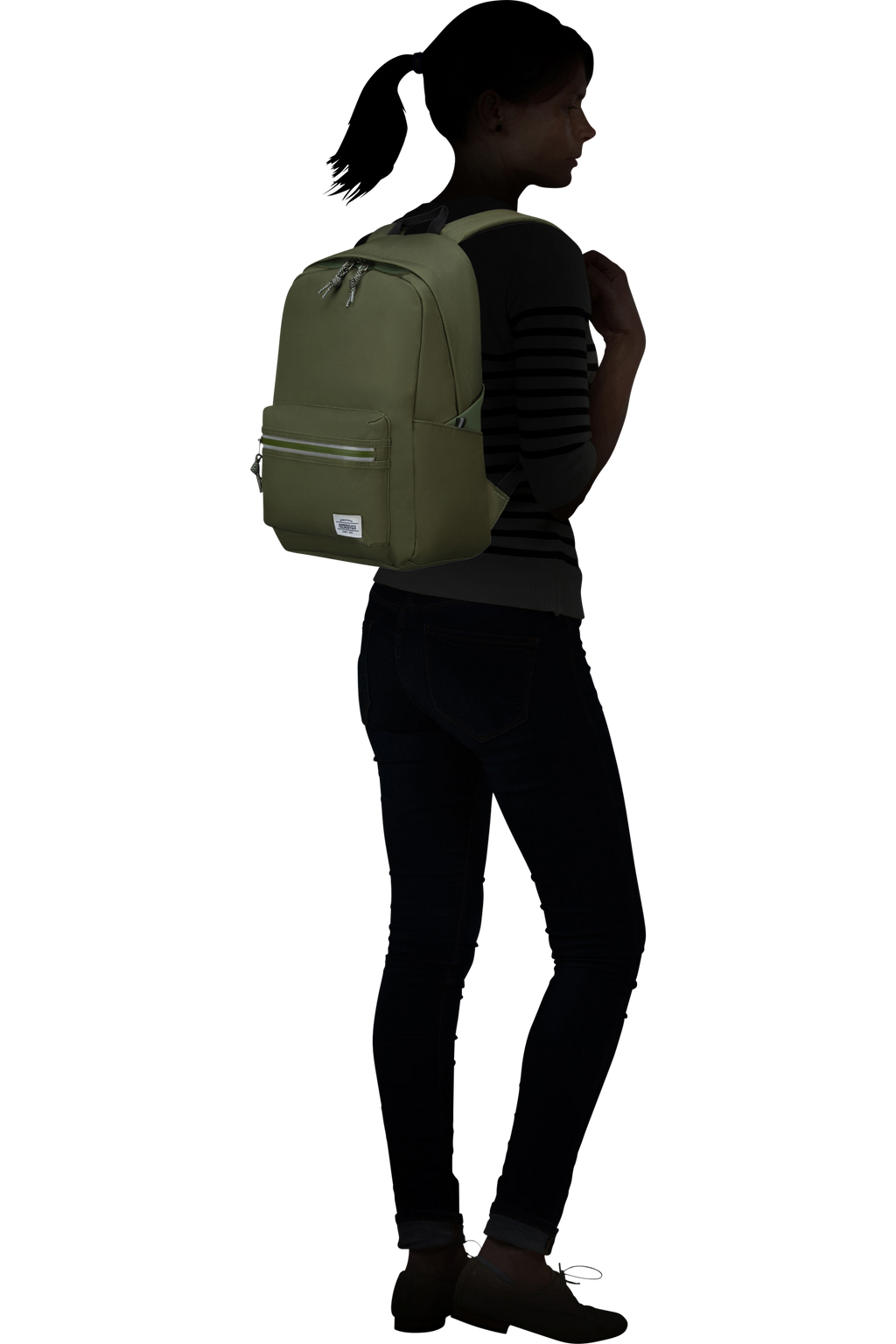 American Tourister BRIGHTUP Rucksack, Olive Green – Produktansicht 2