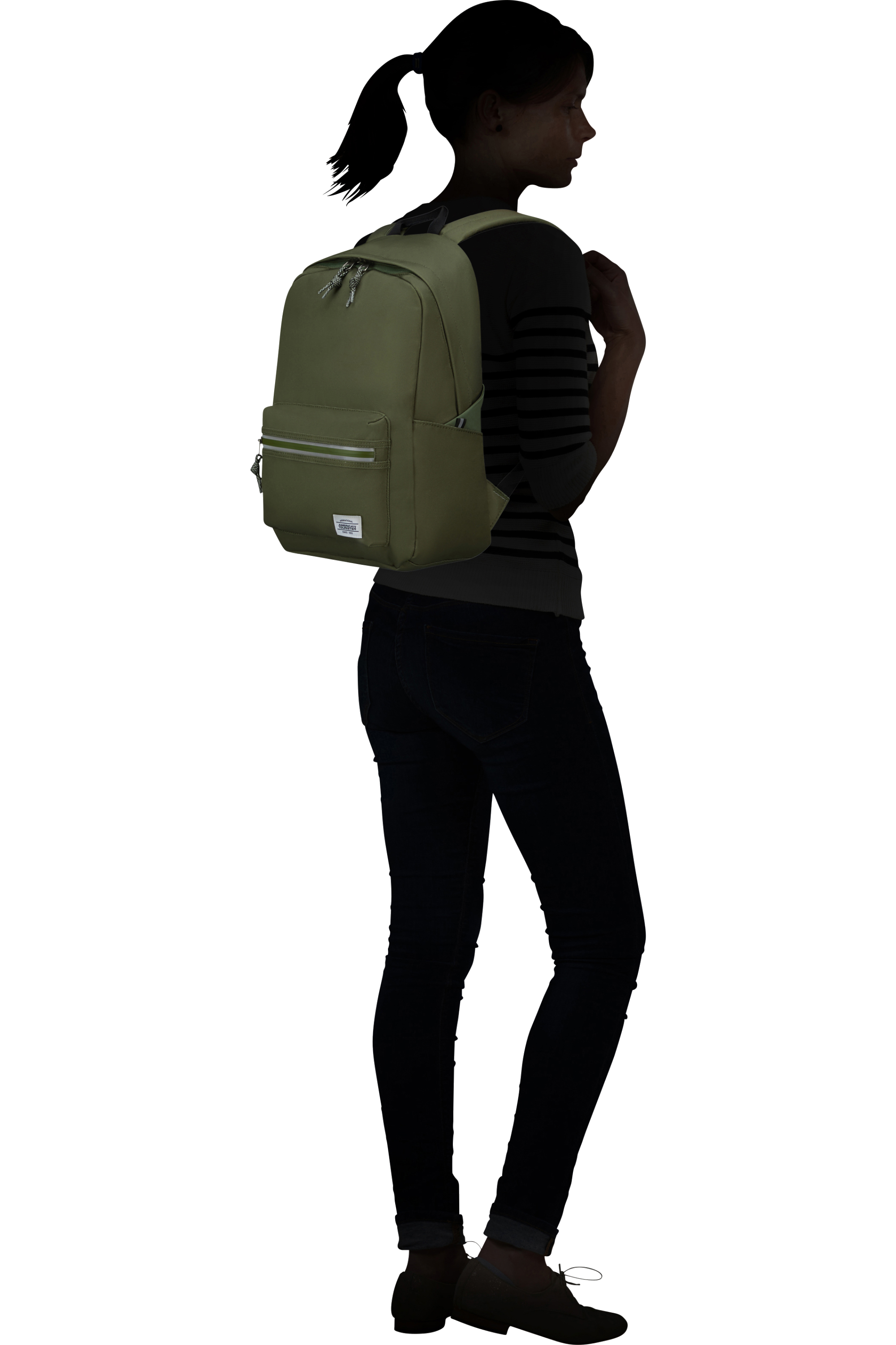 American Tourister BRIGHTUP Rucksack, Olive Green – Produktansicht 2
