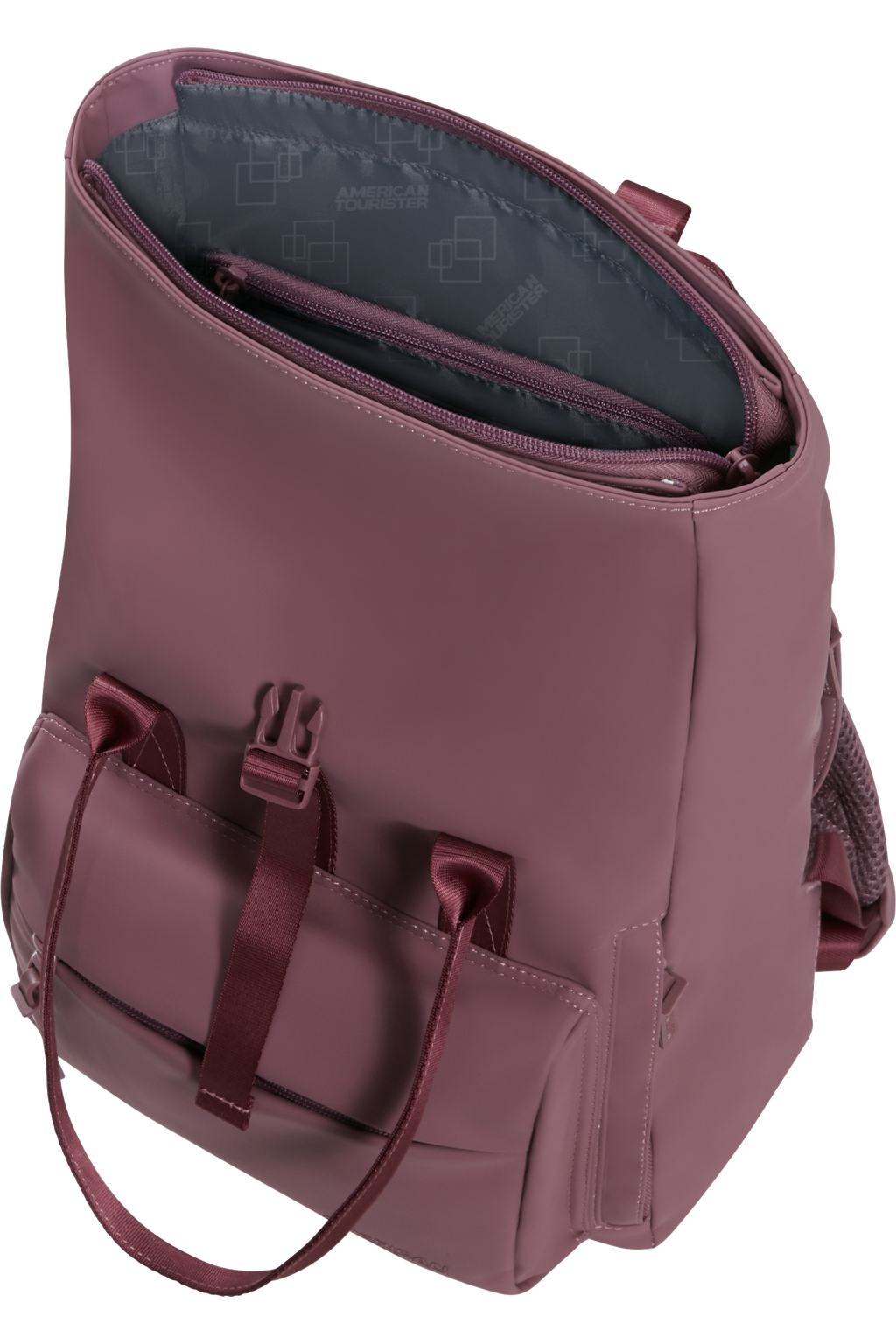 American Tourister URBAN GROOVE Rucksack, Galactic Mauve – Produktansicht 3
