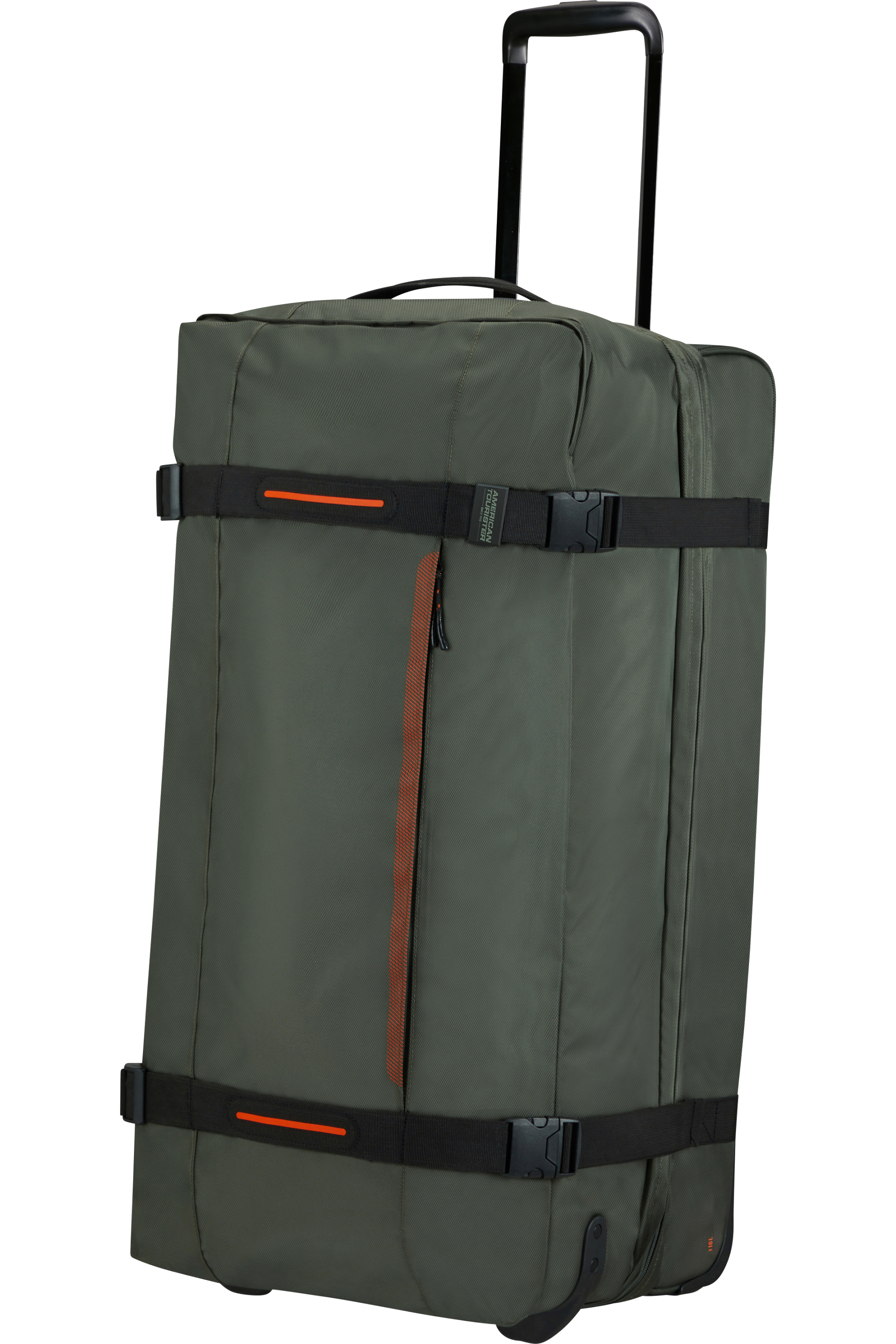 American Tourister URBAN TRACK Rollenreisetasche L, Dark Khaki – Produktansicht 5