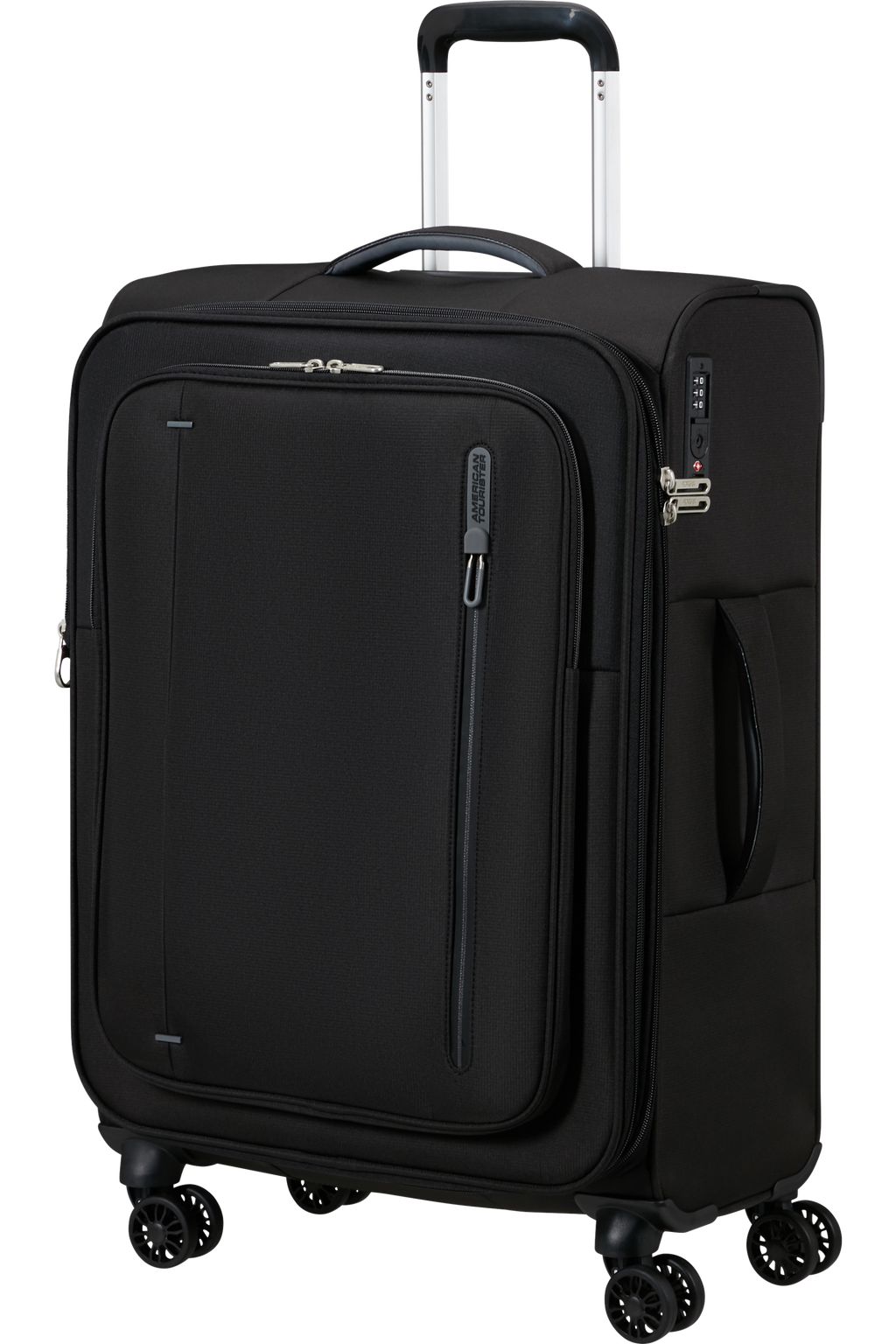 American Tourister CLOUDRIDER Trolley M, Jet Black – Produktansicht 2