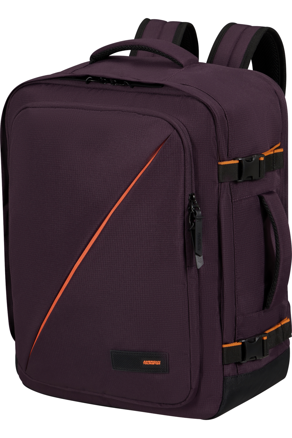 American Tourister TAKE2CABIN Rucksack M, Dark Plum – Produktansicht 3