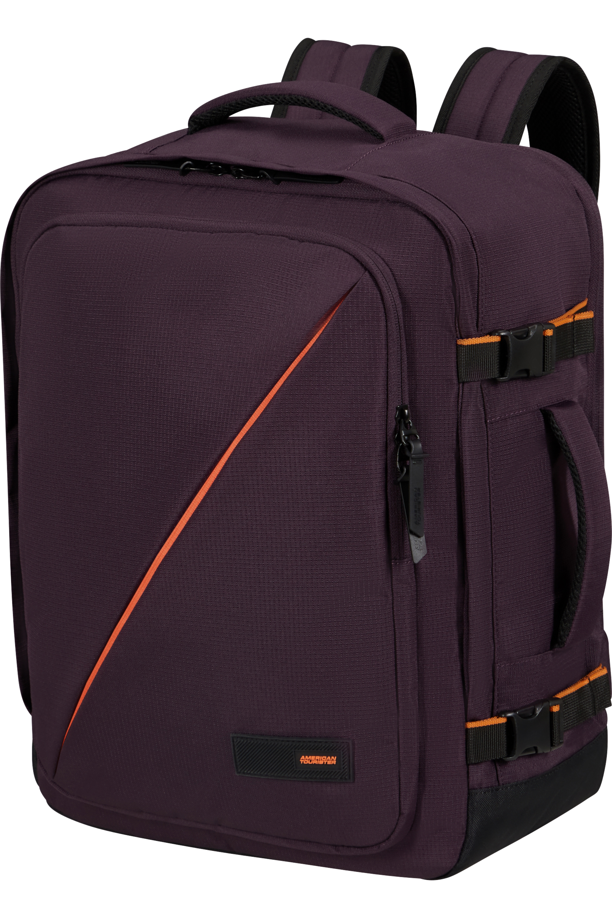 American Tourister TAKE2CABIN Rucksack M, Dark Plum – Produktansicht 3