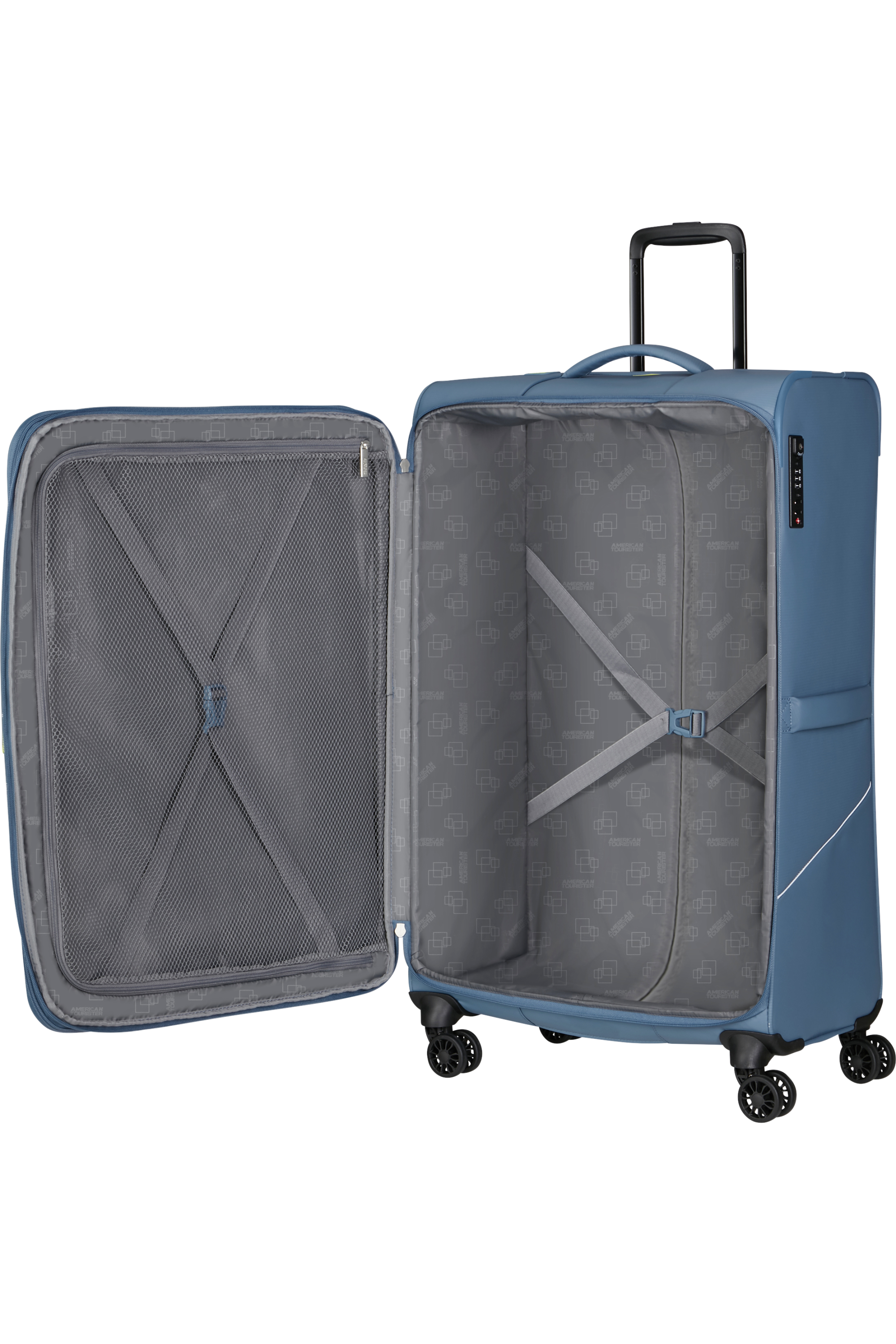 American Tourister SUMMERRIDE Trolley XL, Coronet Blue – Produktansicht 3