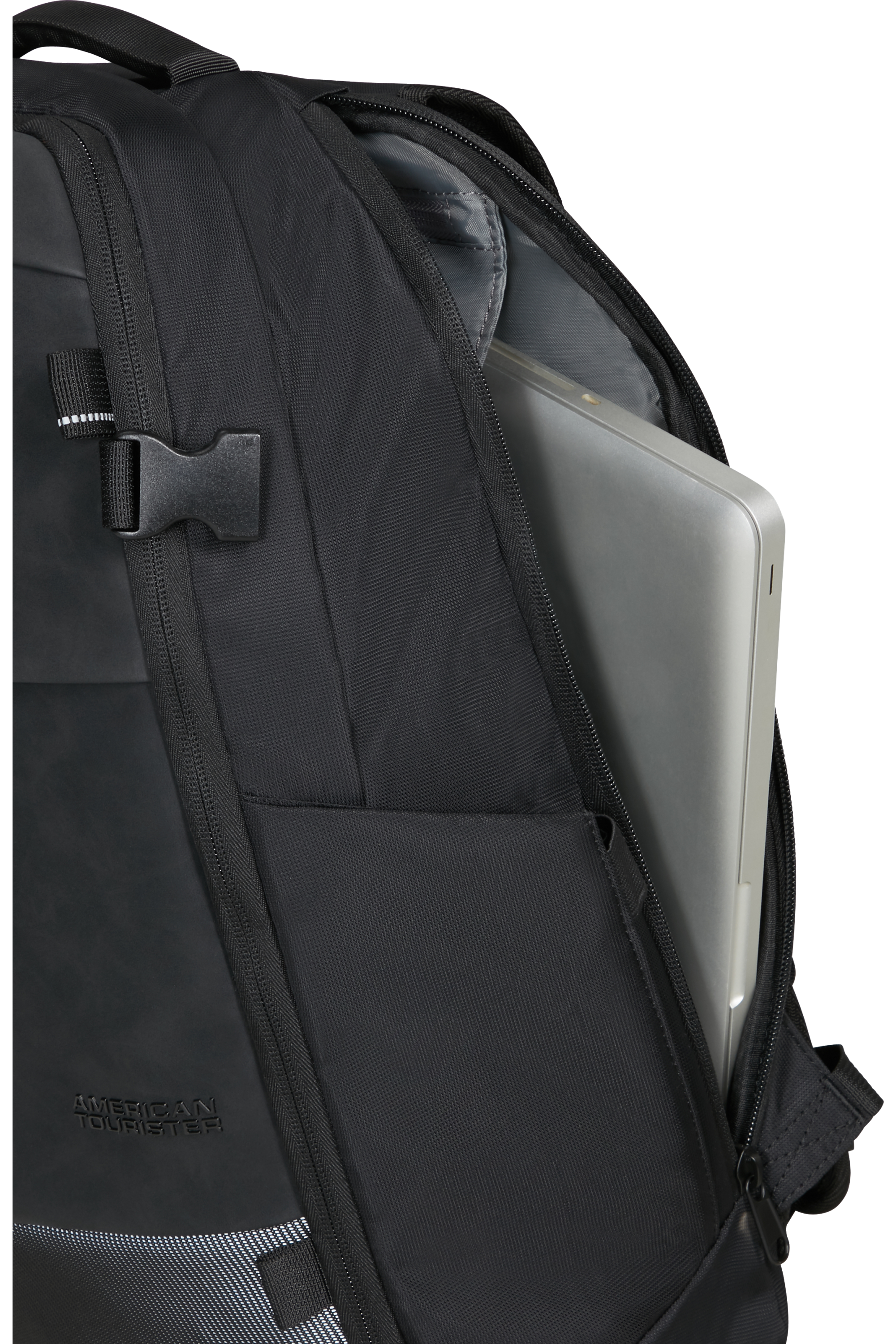 American Tourister PACEPRO Rucksack 17,3" Zoll, Flash Black – Produktansicht 5