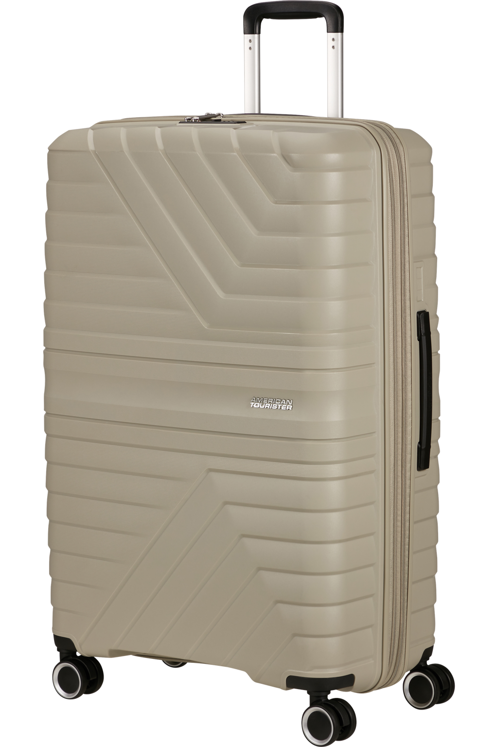 American Tourister FLYTWIST Trolley L, Sandstone – Produktansicht 2