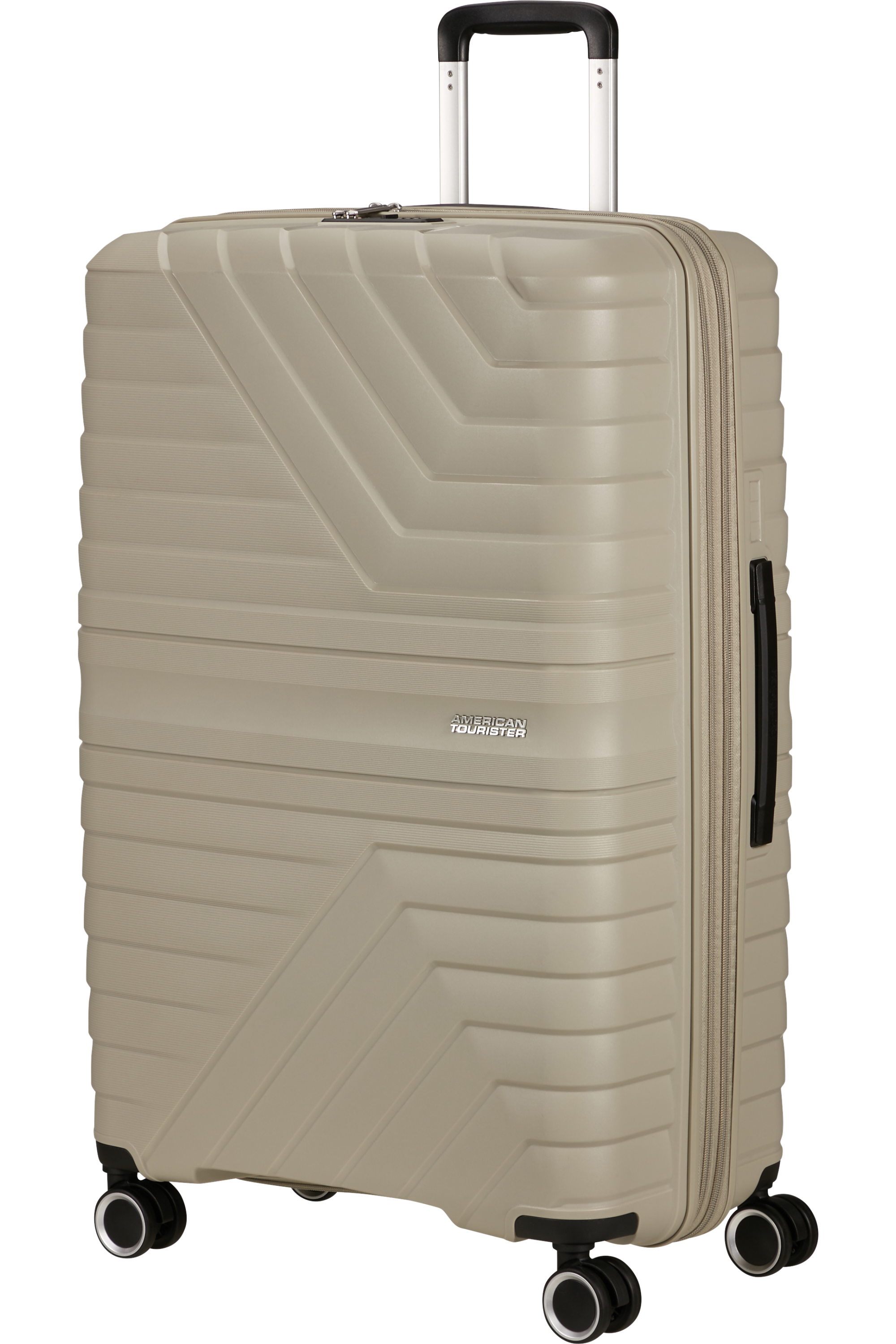American Tourister FLYTWIST Trolley L, Sandstone – Produktansicht 2