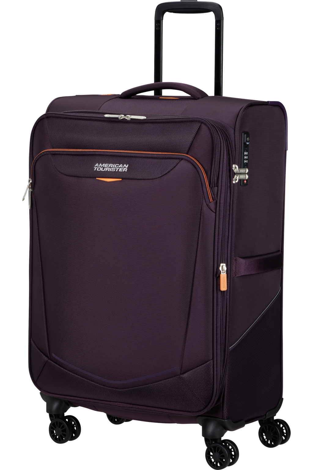 American Tourister SUMMERRIDE Trolley M, Dark Plum – Produktansicht 2