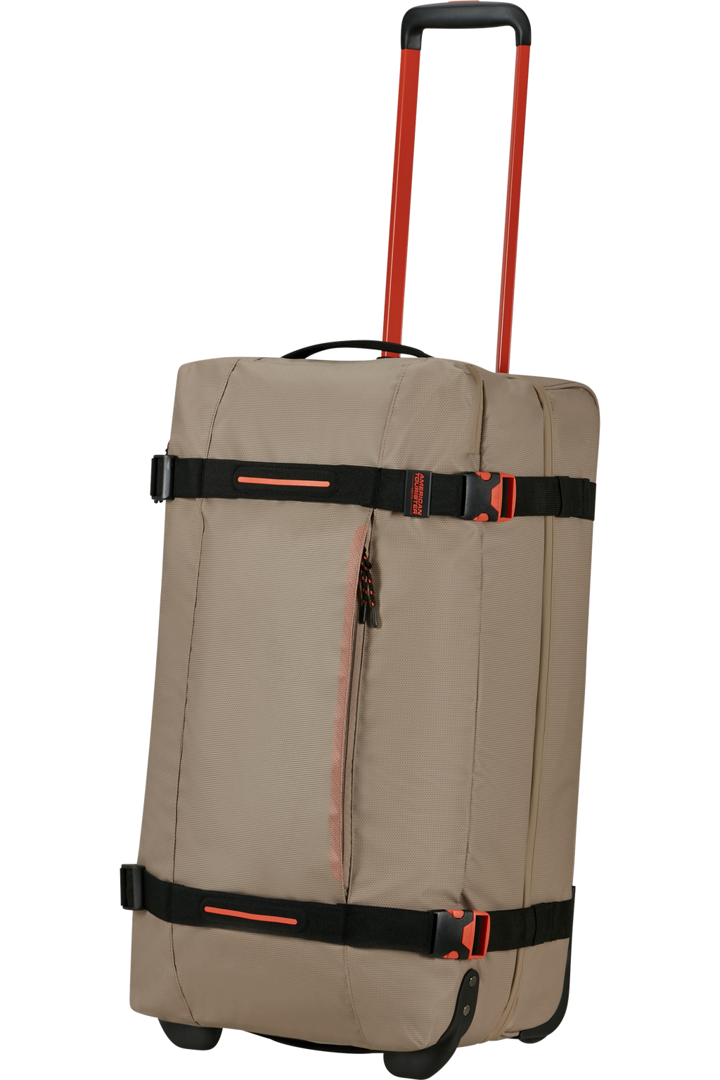 American Tourister URBAN TRACK Rollenreisetasche, Beige/Orange – Produktansicht 6