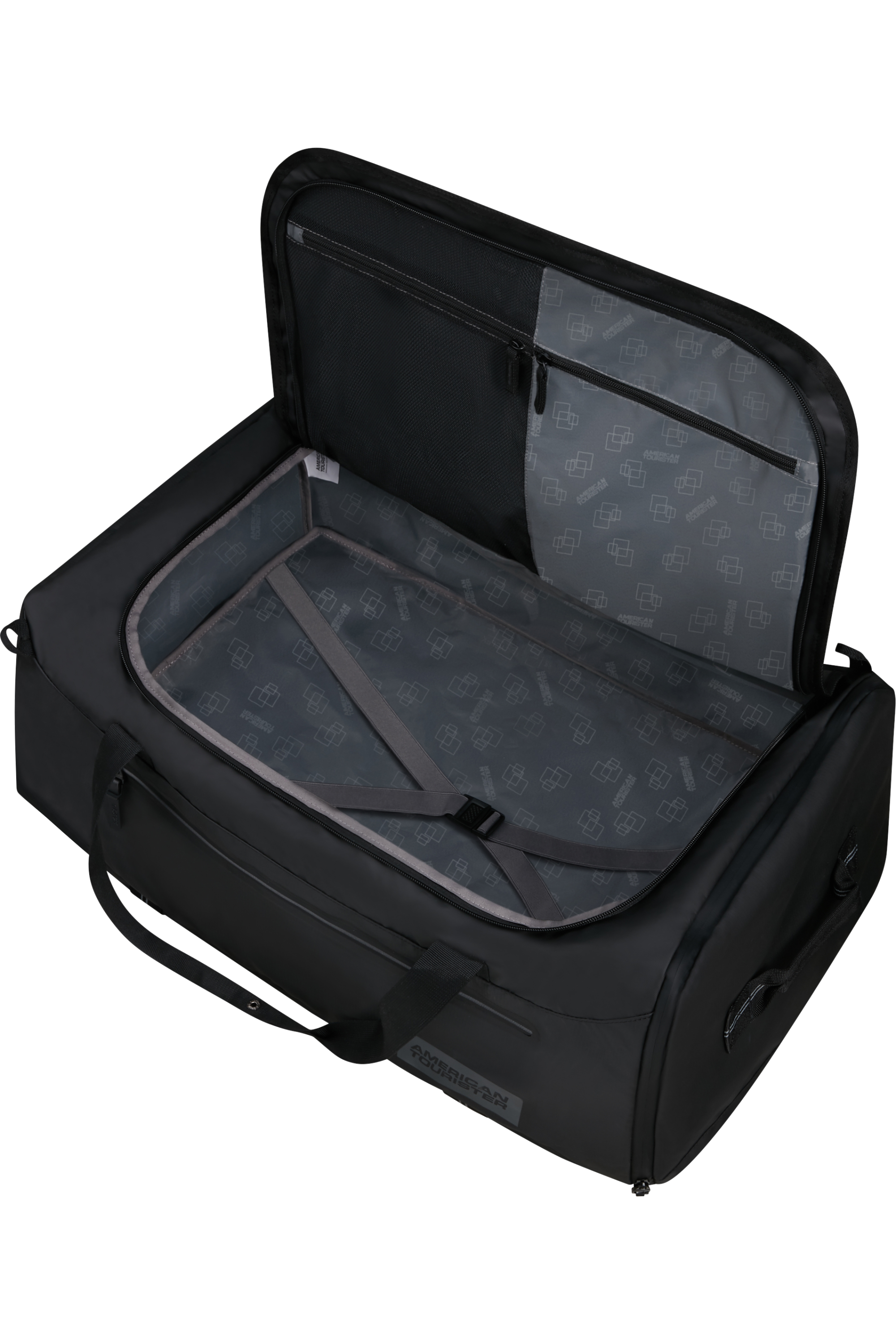 American Tourister TRAILGO Reisetasche L, Schwarz – Produktansicht 4