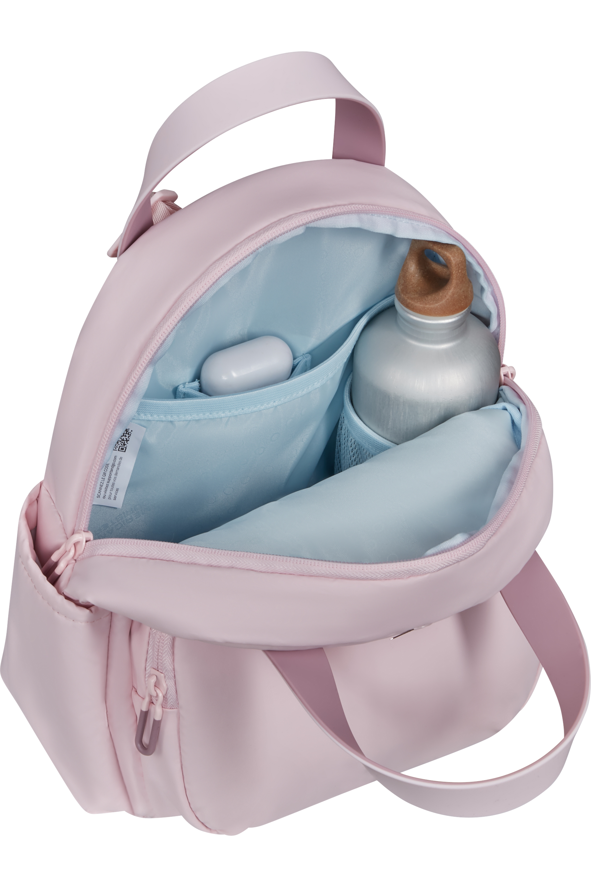 American Tourister PUFFYPOP Rucksack S, Pink – Produktansicht 4