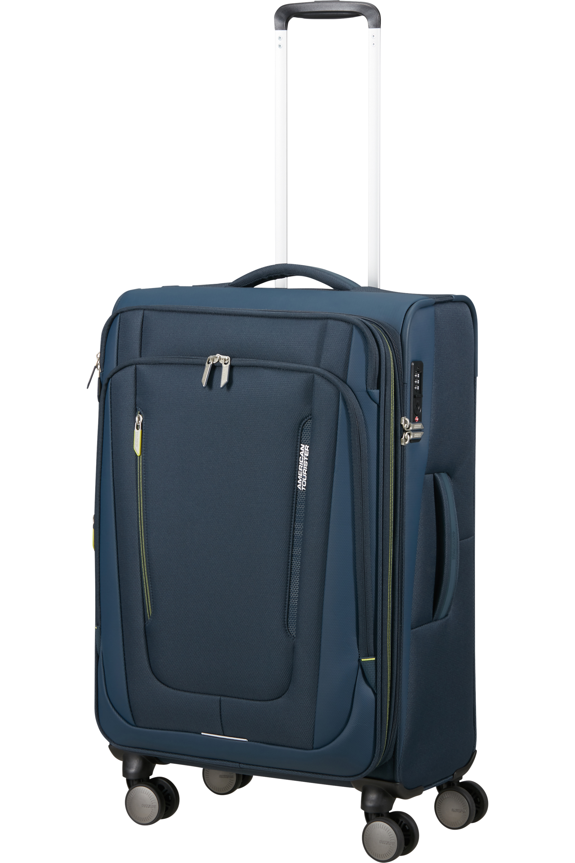 American Tourister WANDERLITE Trolley M, Dark Navy – Produktansicht 6